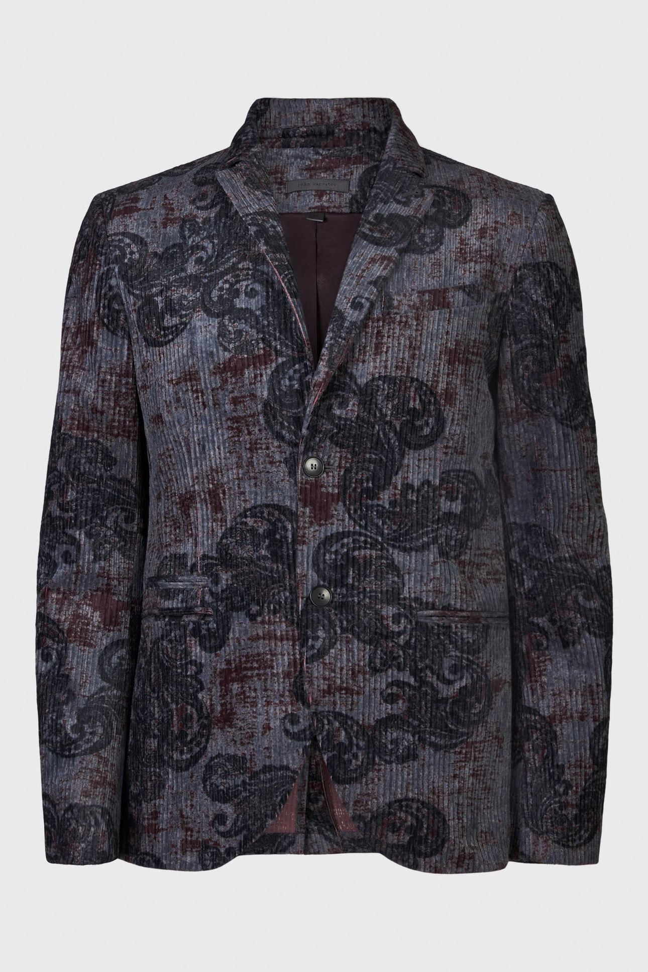 SLIM FIT NOTCH LAPEL CUTA DARK PLUM 2