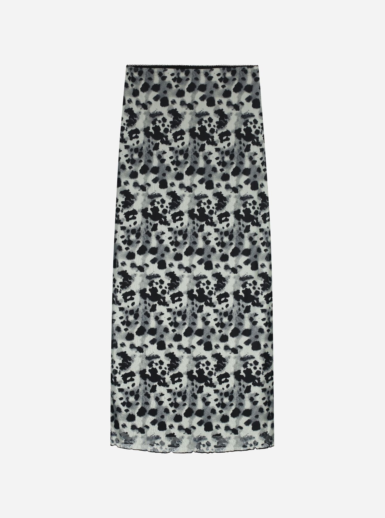 NOUS SOMMES LABELS – RILEY MESH SKIRT GRAY 5