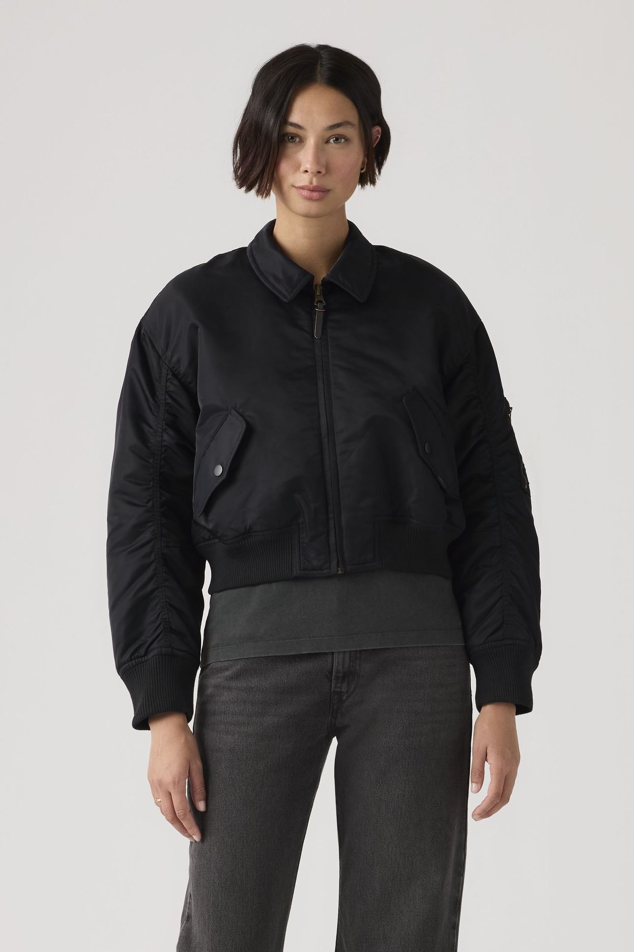 BOWIE CROPPED BOMBER JACKET 6
