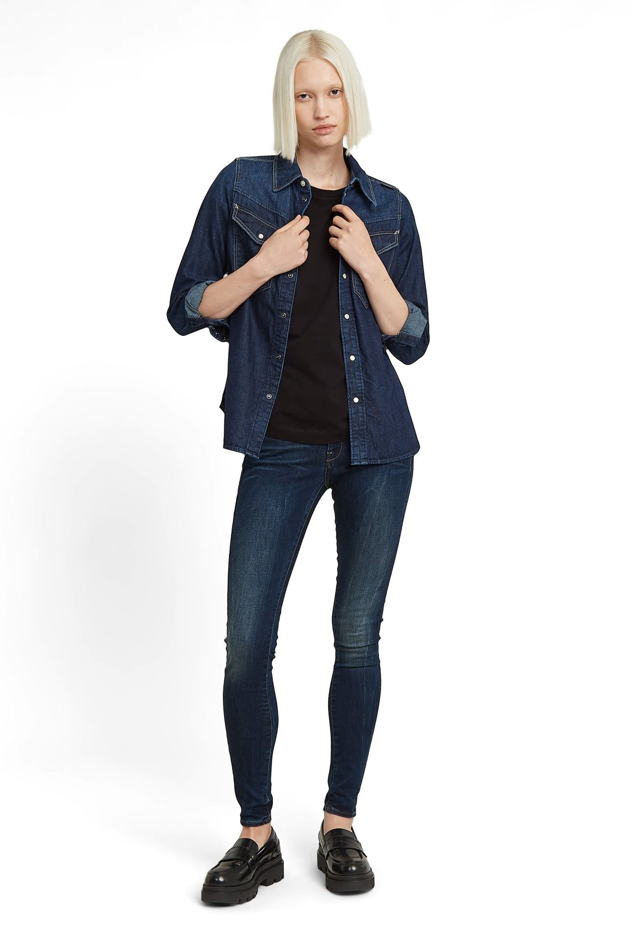 MIDGE ZIP SKINNY AGED 1