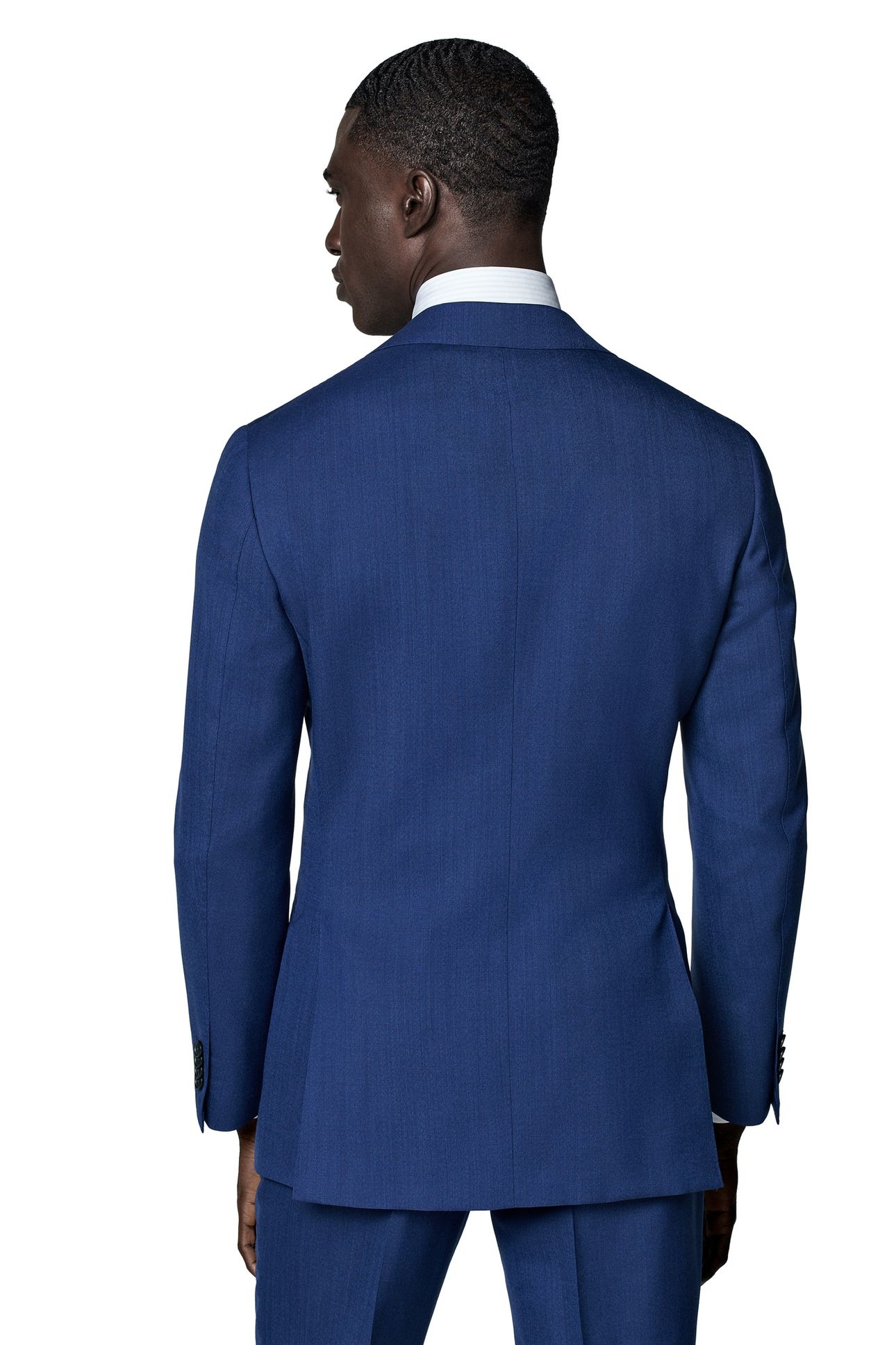 HAVANA PURE WOOL S110 NESTED SUITS MID BLUE 5