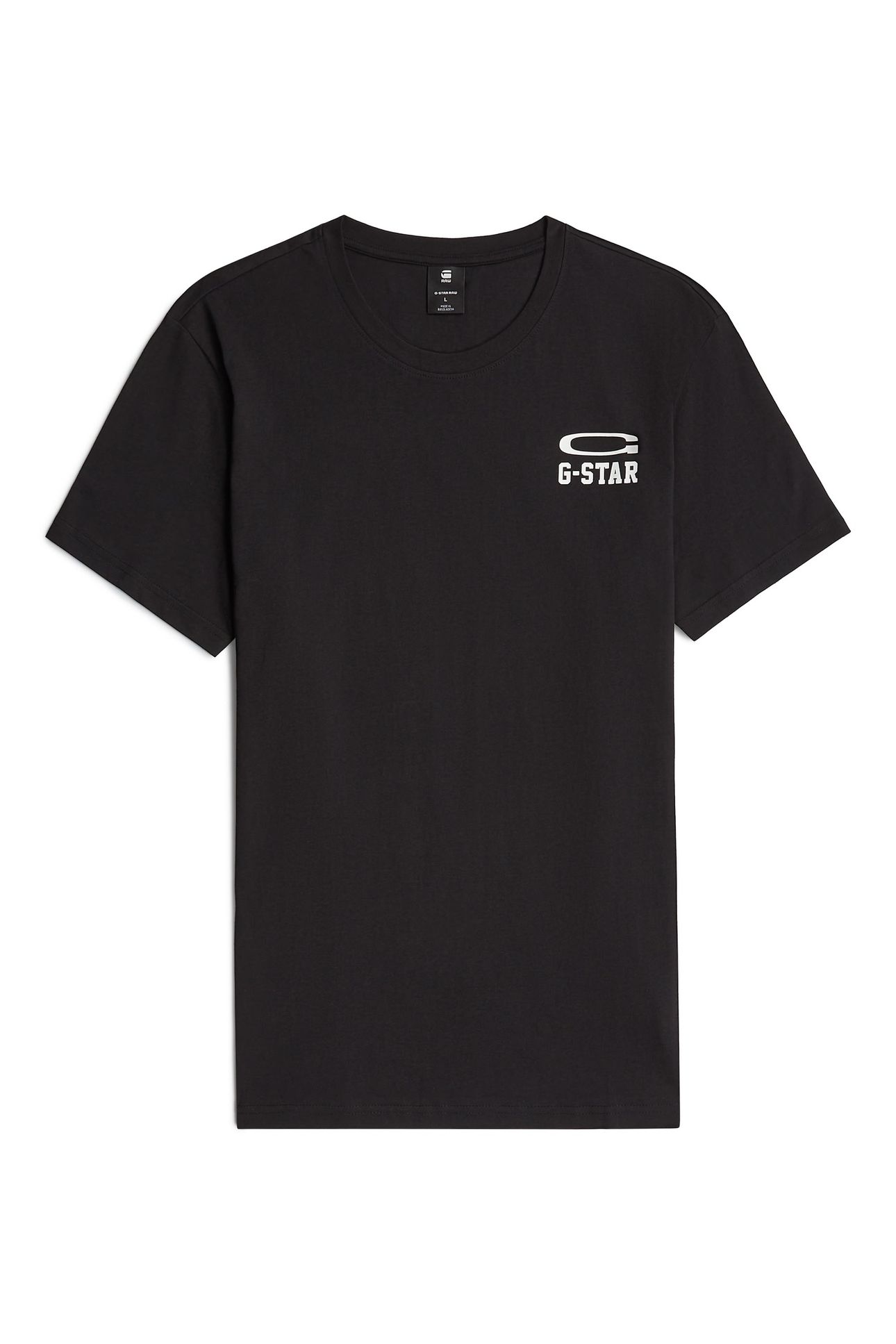 CHEST LOGO T-SHIRT BLACK 3