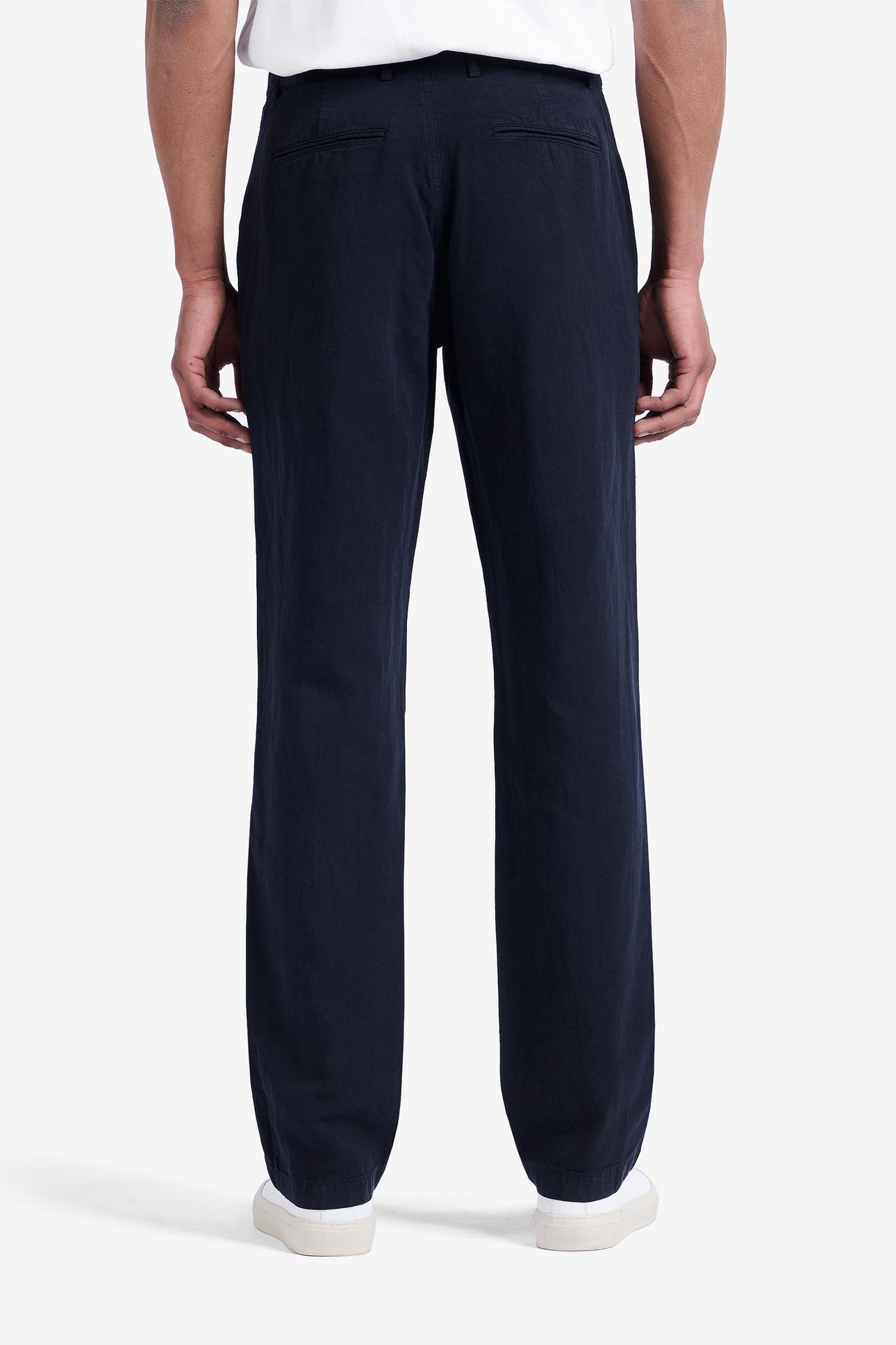 MELVILLE COTTON-LINEN LYOCELL NAVY 2