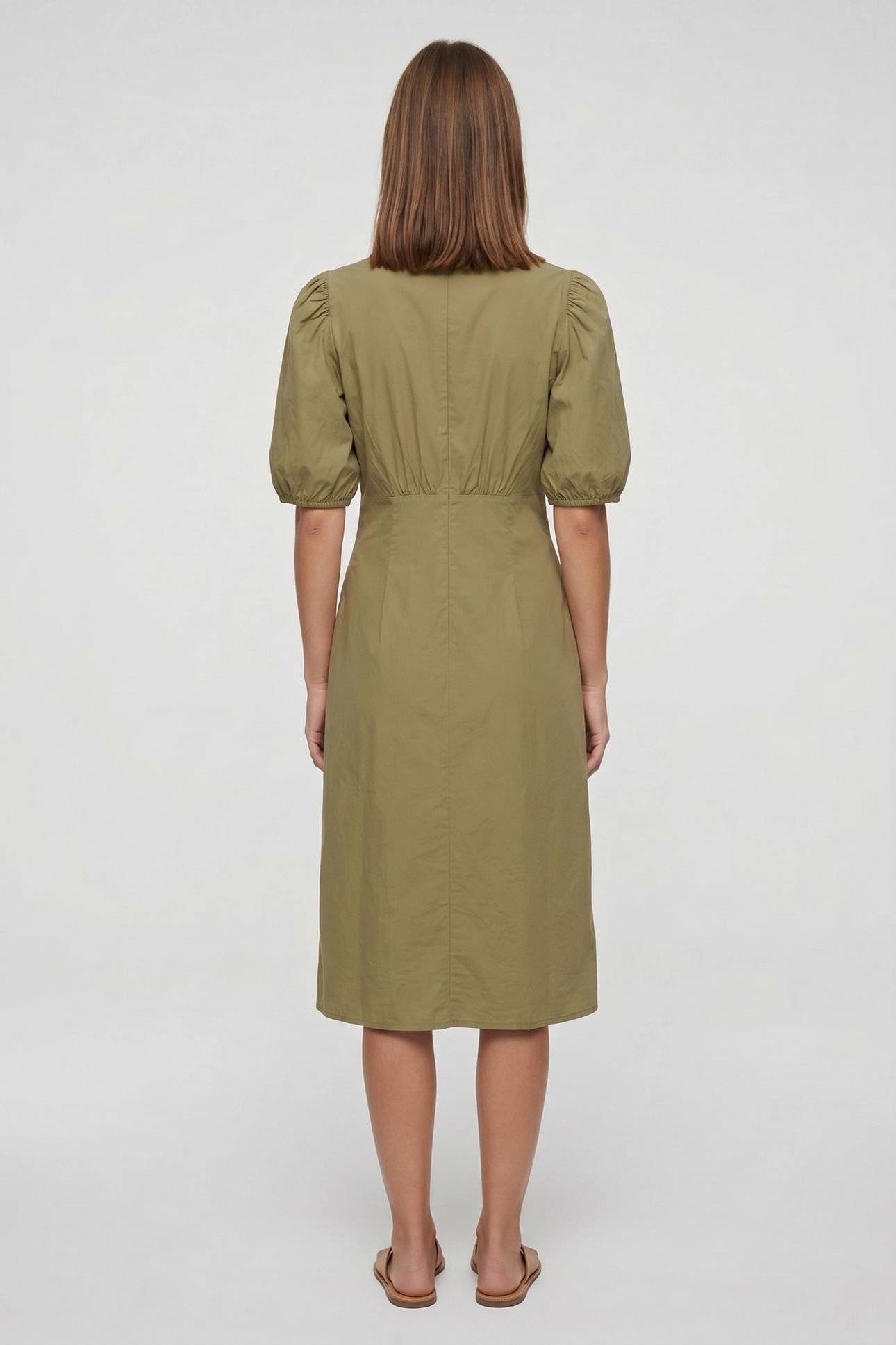 ROBE PAMELA KAKI 2