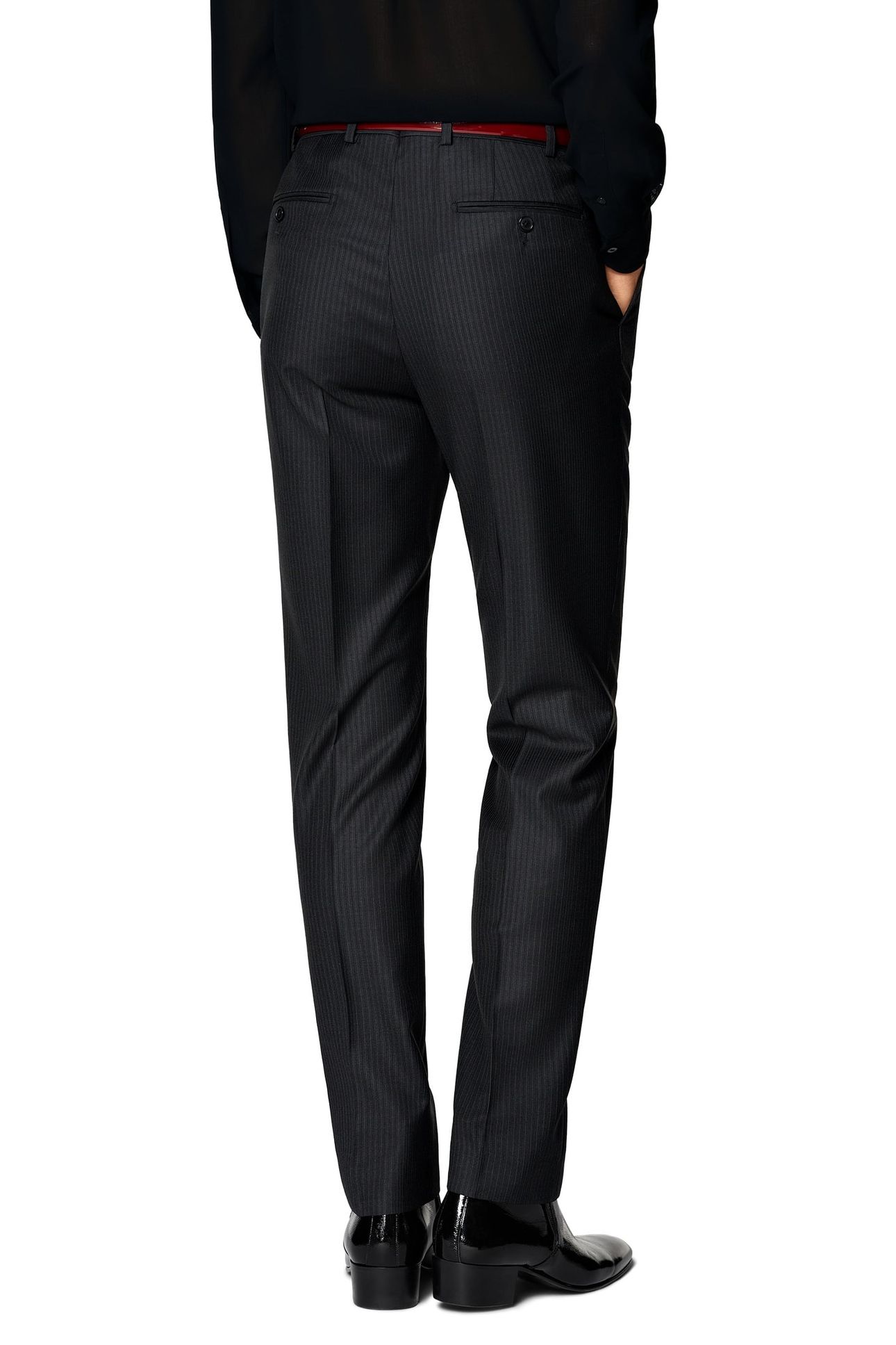 PURE WOOL MILANO NESTED SUITS DARK GREY 5