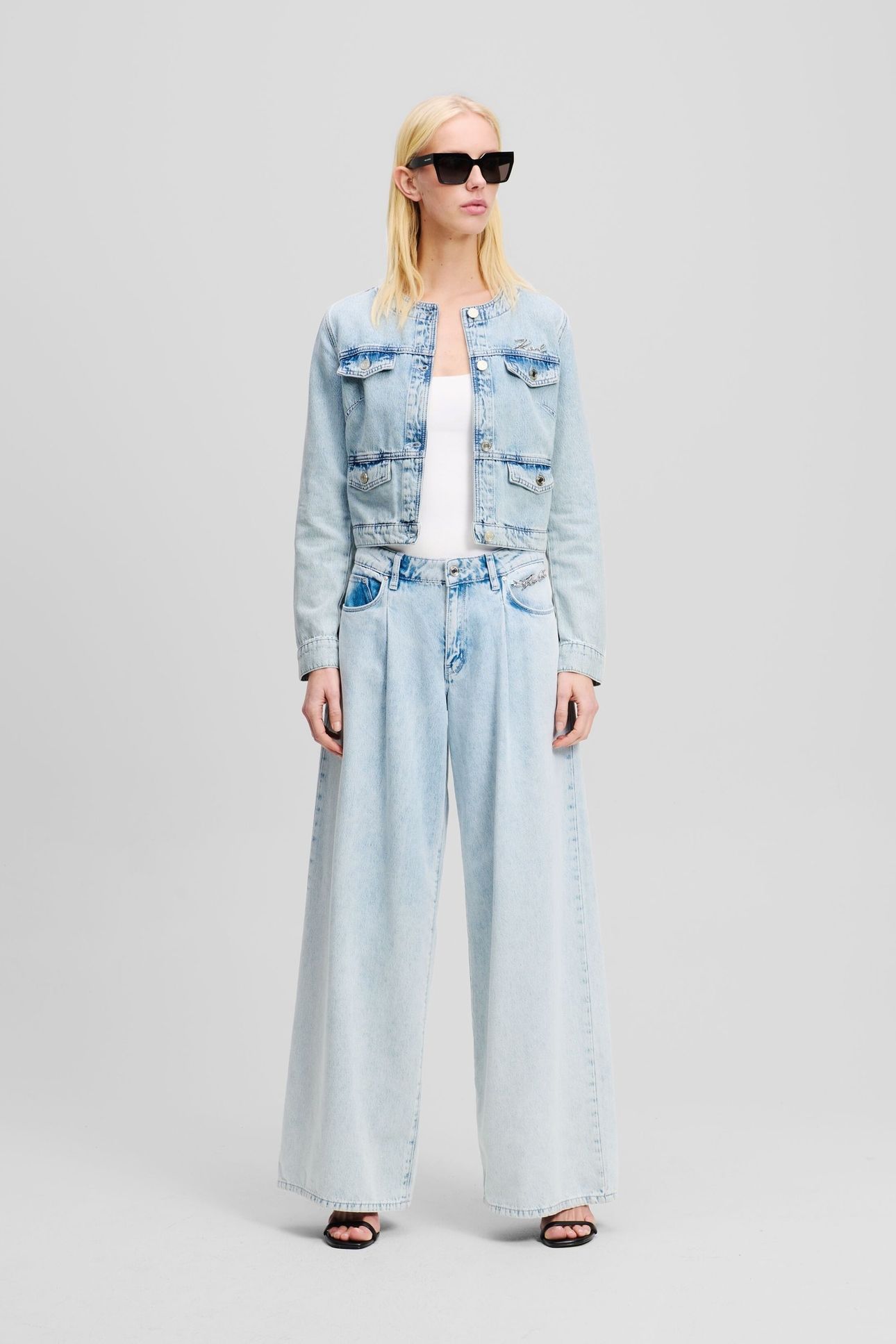 WIDE LEG BLUE DENIM PANTS LIGHT BLUE DENIM 6