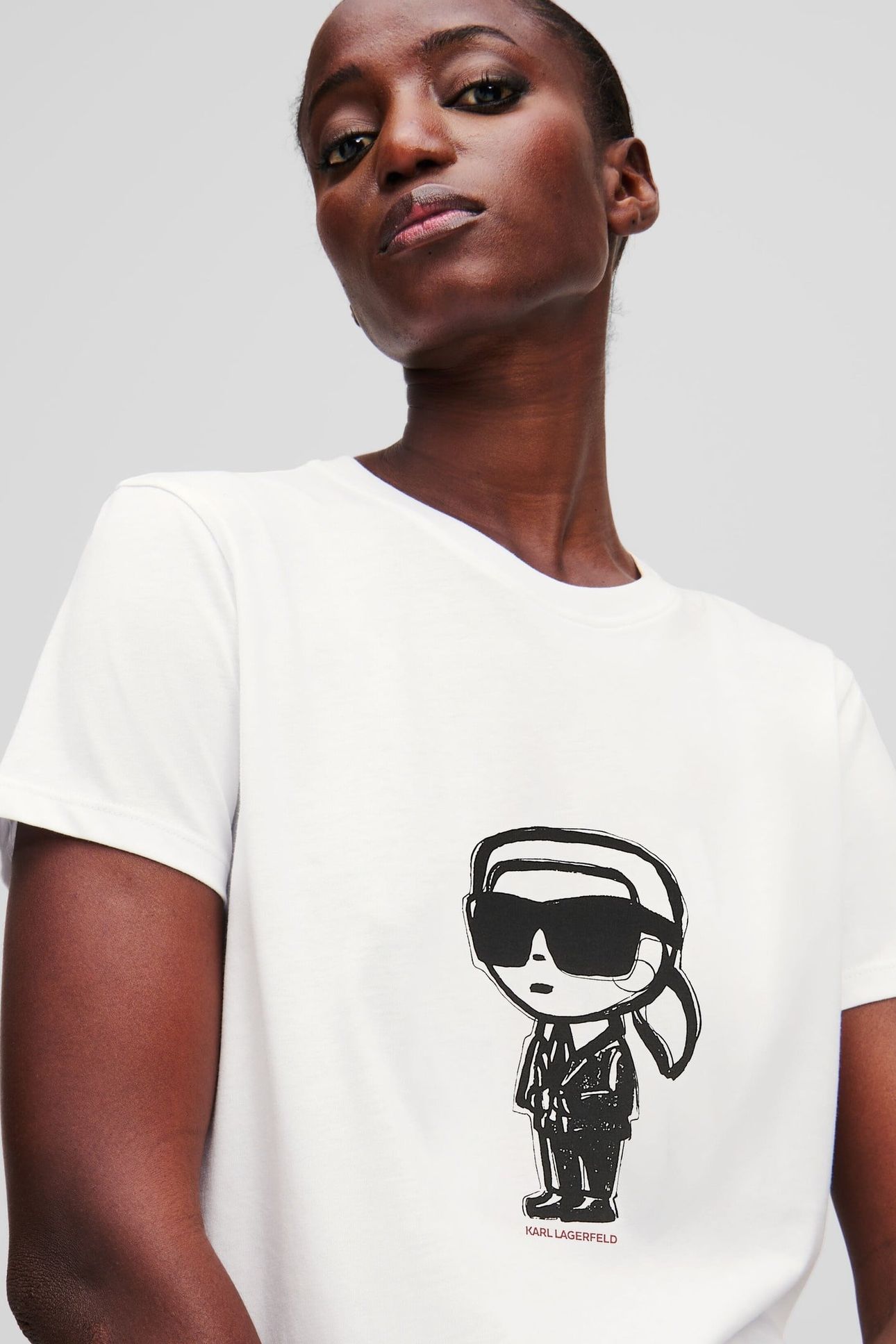 IKON SKETCH KARL T-SHIRT CANNOLI CREAM 5