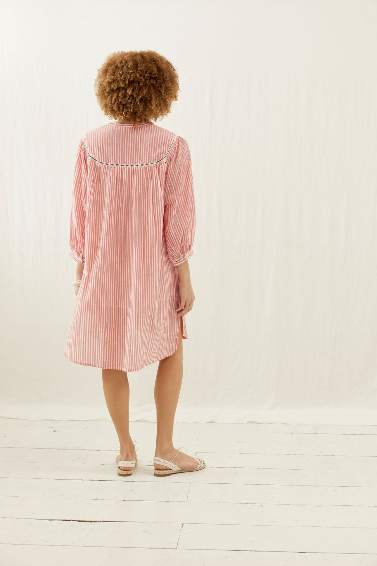 DRESS LIVIANE STRAWBERRY STRIPES 2