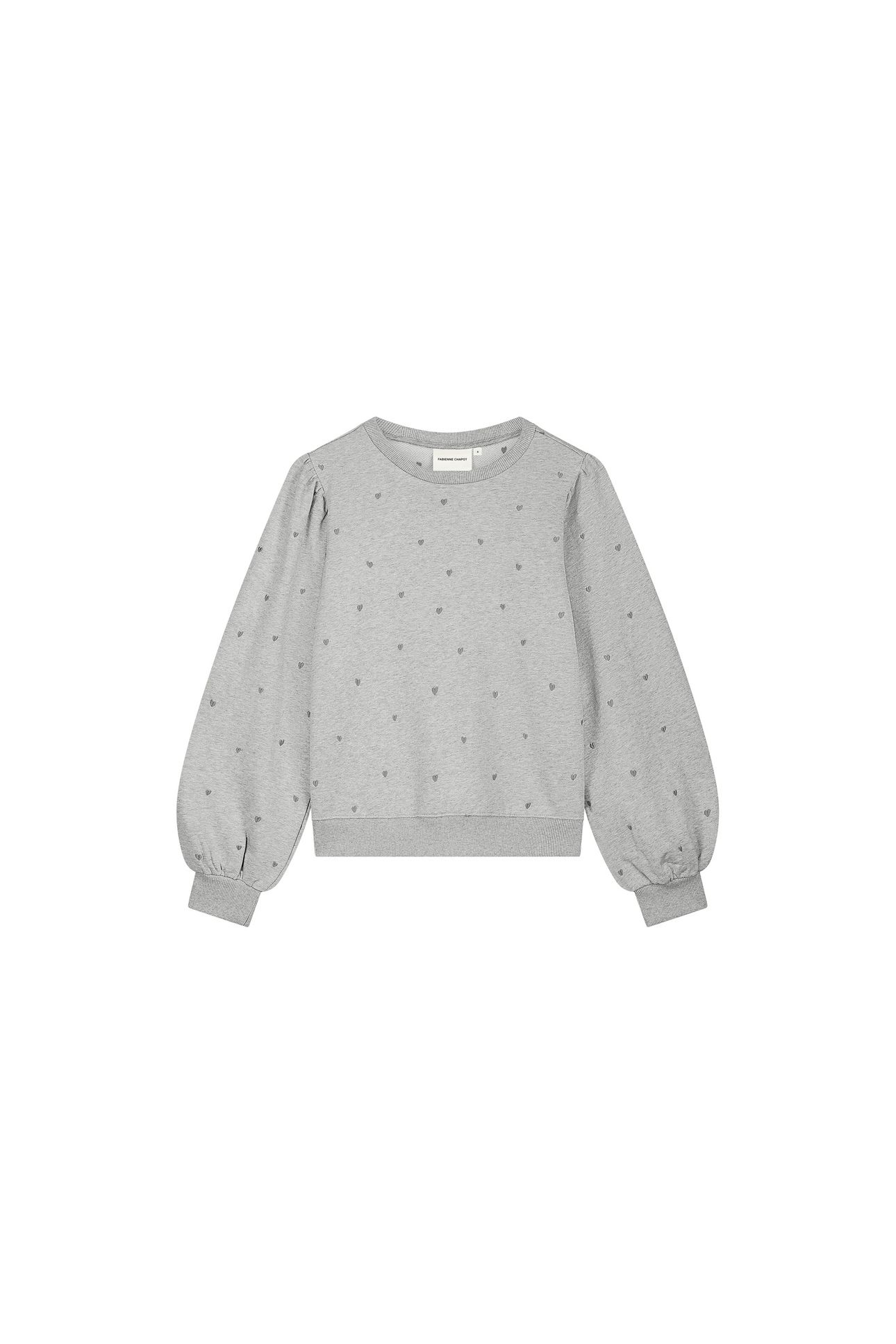 DINA SWEATER GREY MELANGE 4
