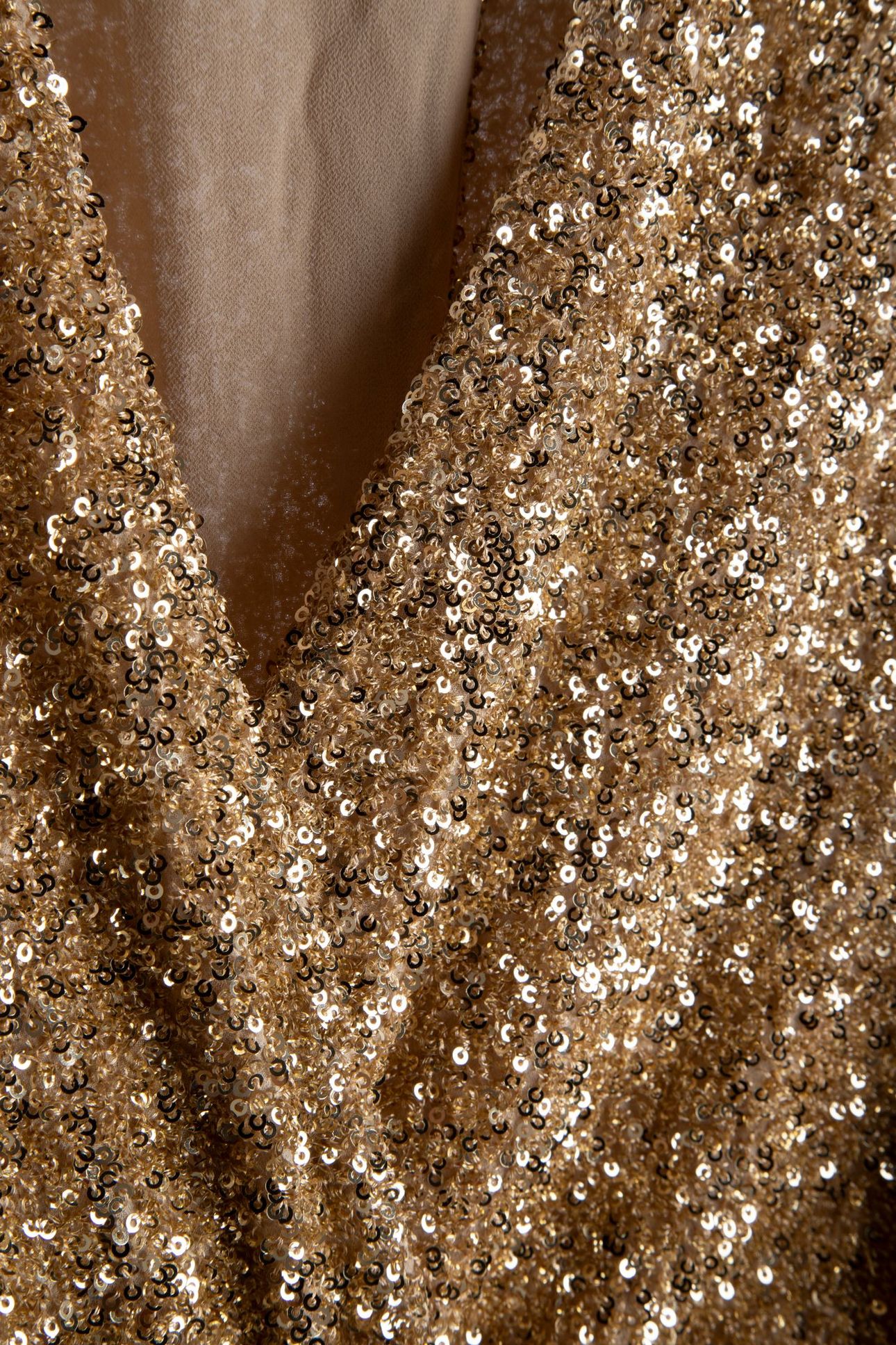LA ARLENE PARTY DRESS BEIGE 6