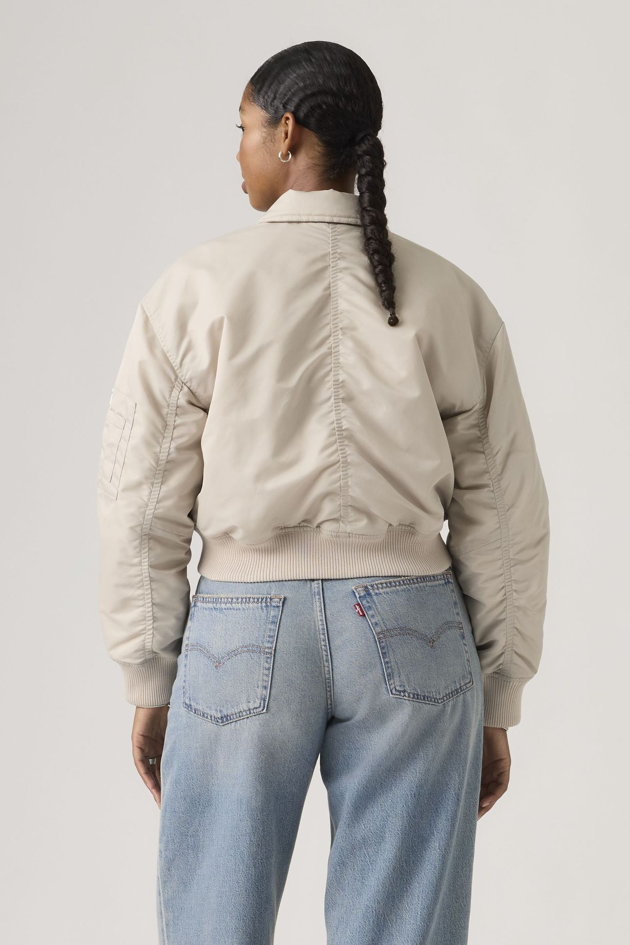 BOWIE CROPPED BOMBER JACKET 2