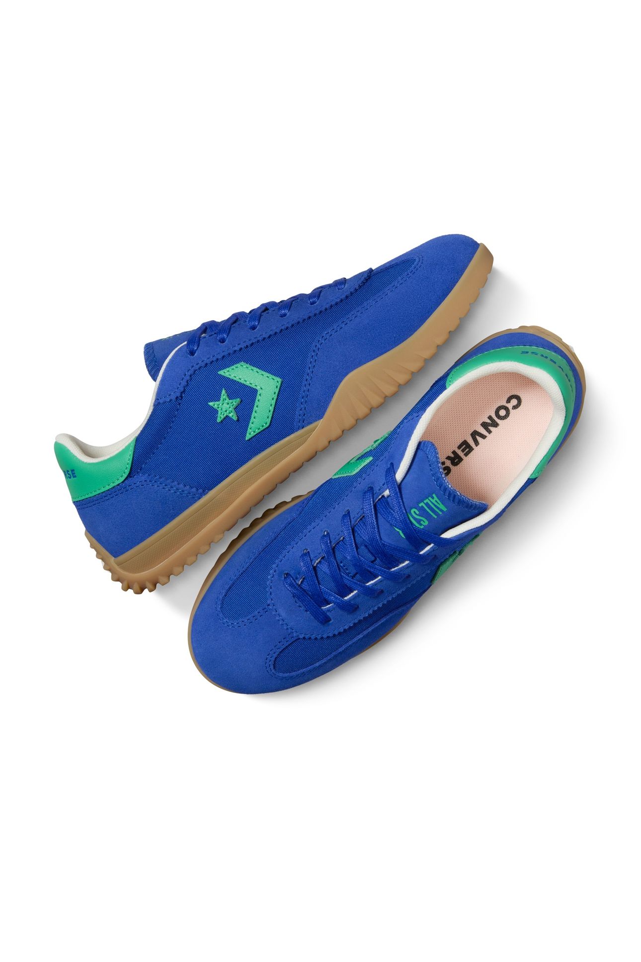 UNISEX RUN STAR TRAINER OX BLUE/APEX GREEN 3