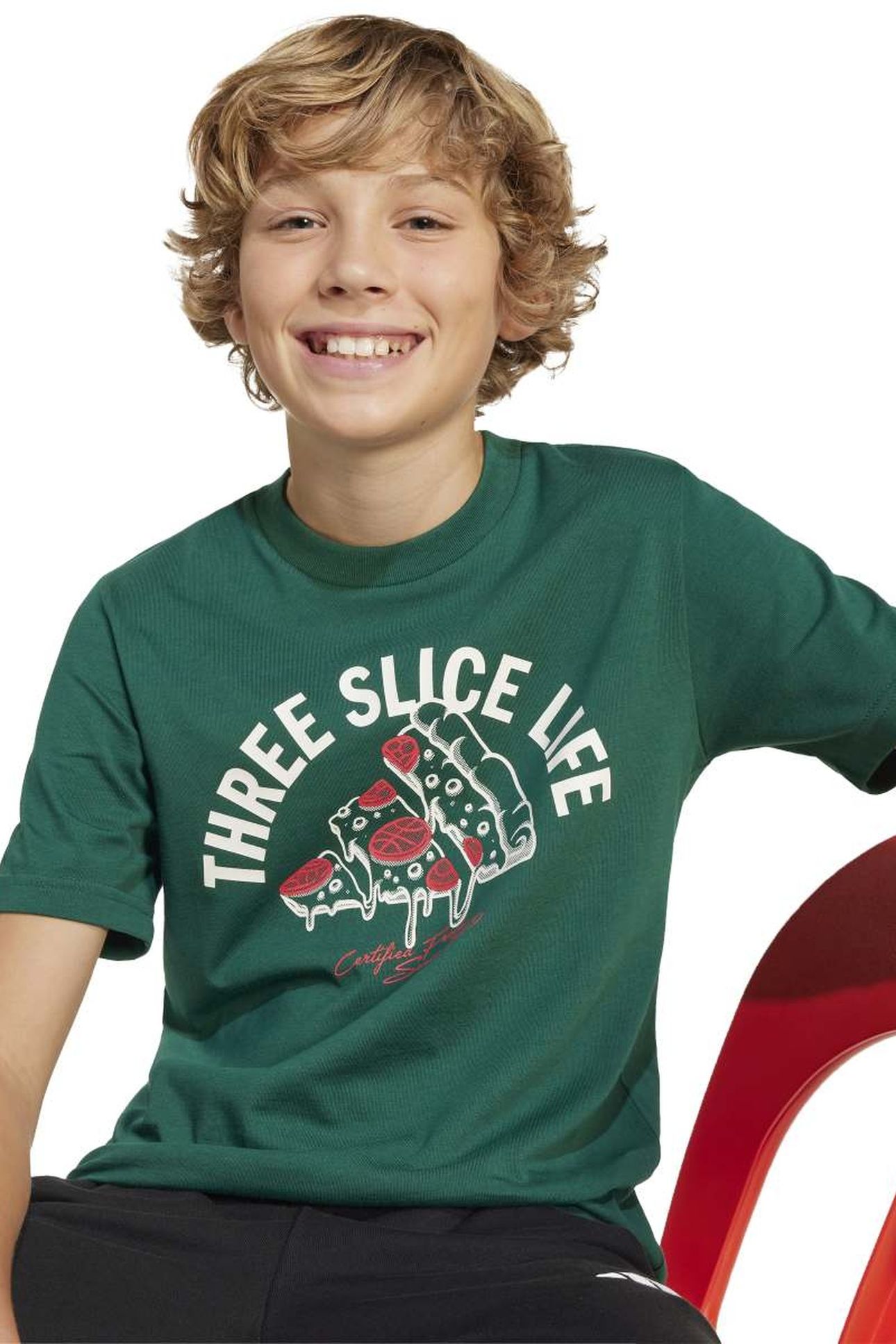 SPORTSWEAR LOUNGE PIZZA GRAPHIC T-SHIRT COLLEGIATE GREEN 2