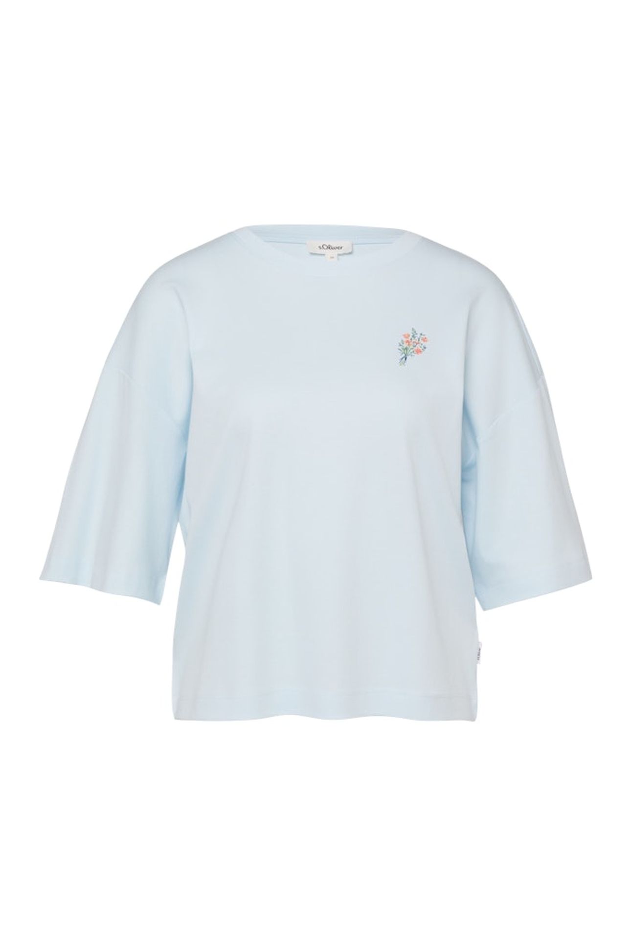 S.OLIVER T-SHIRTS BLUE LIGHT 4