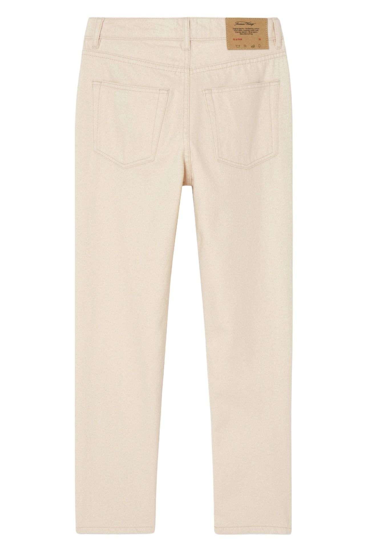 SPYWOOD 5 POCKETS JEANS ECRU 6