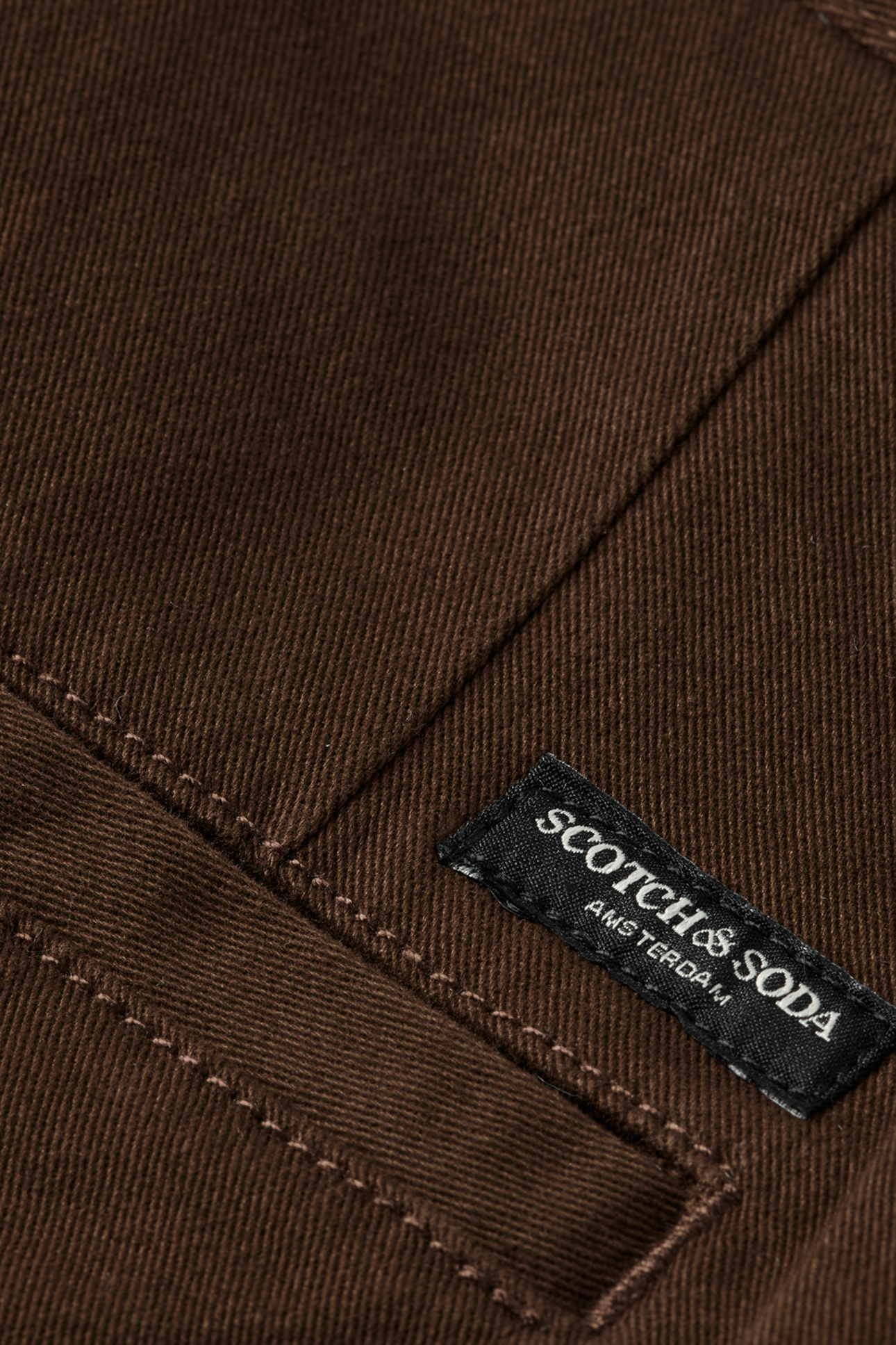 STUART - SLIM-FIT WASHED COTTON BLEND CHINO DEMITASSE 3