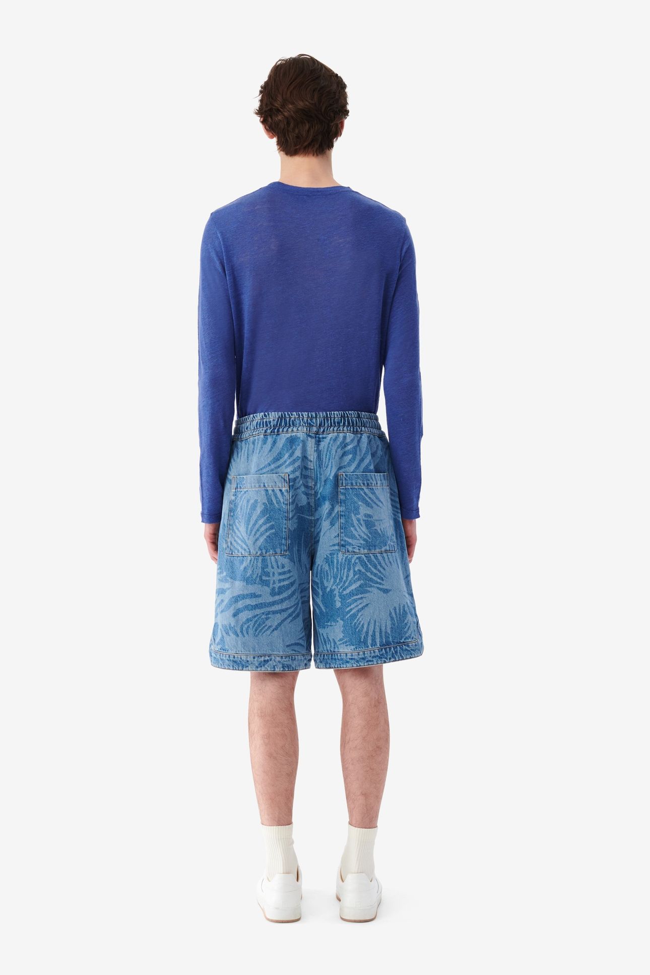 JADER SHORT LASER DENIM 4