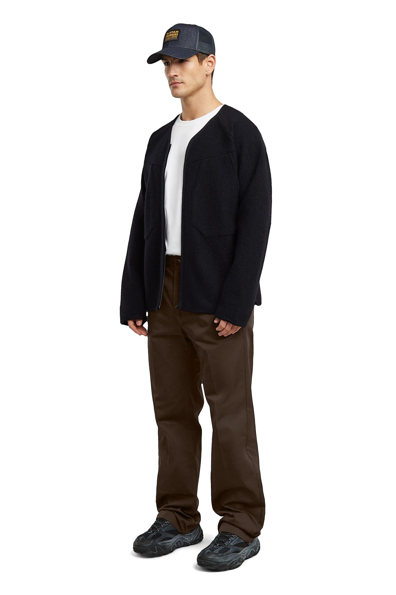 RELAXED STRAIGHT CHINO DEEP BROWN 2
