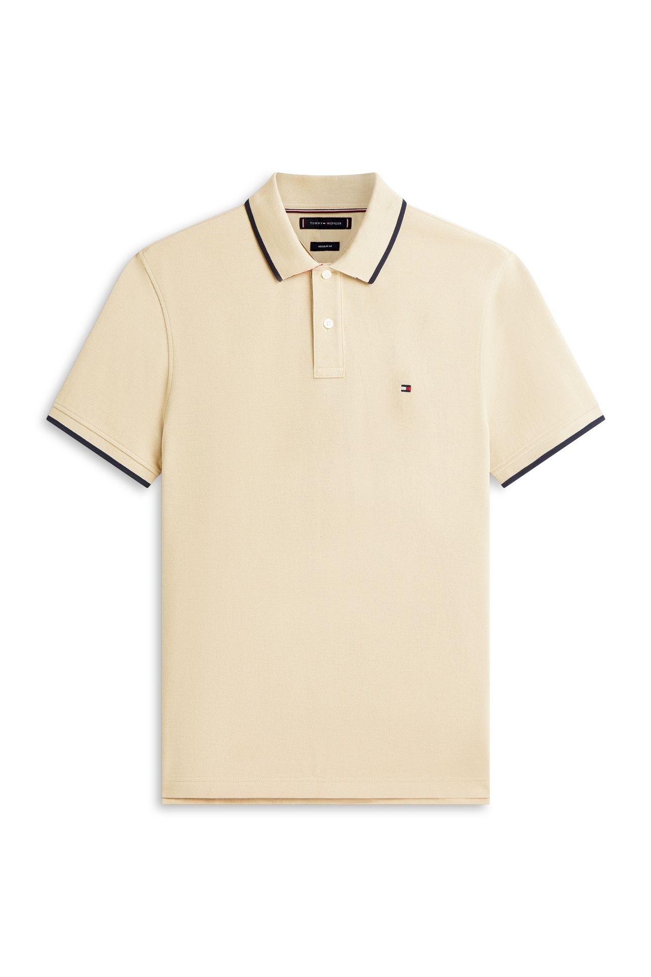 PIQUE UNDERCOLLAR POLO SANDALWOOD 4