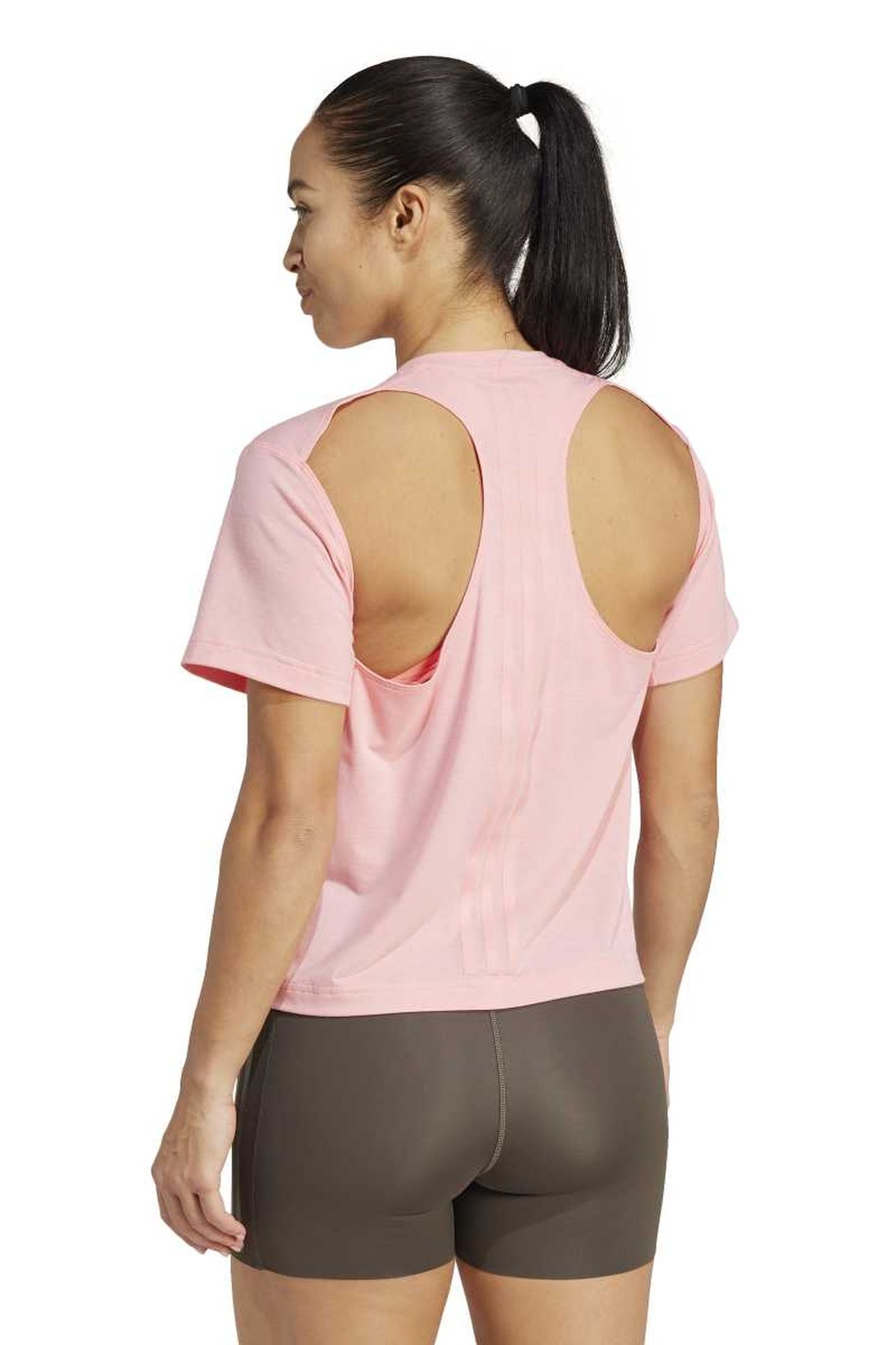 PERFORMANCE PRIMELIFT 3-STRIPES T-SHIRT SEMI PINK SPARK 4