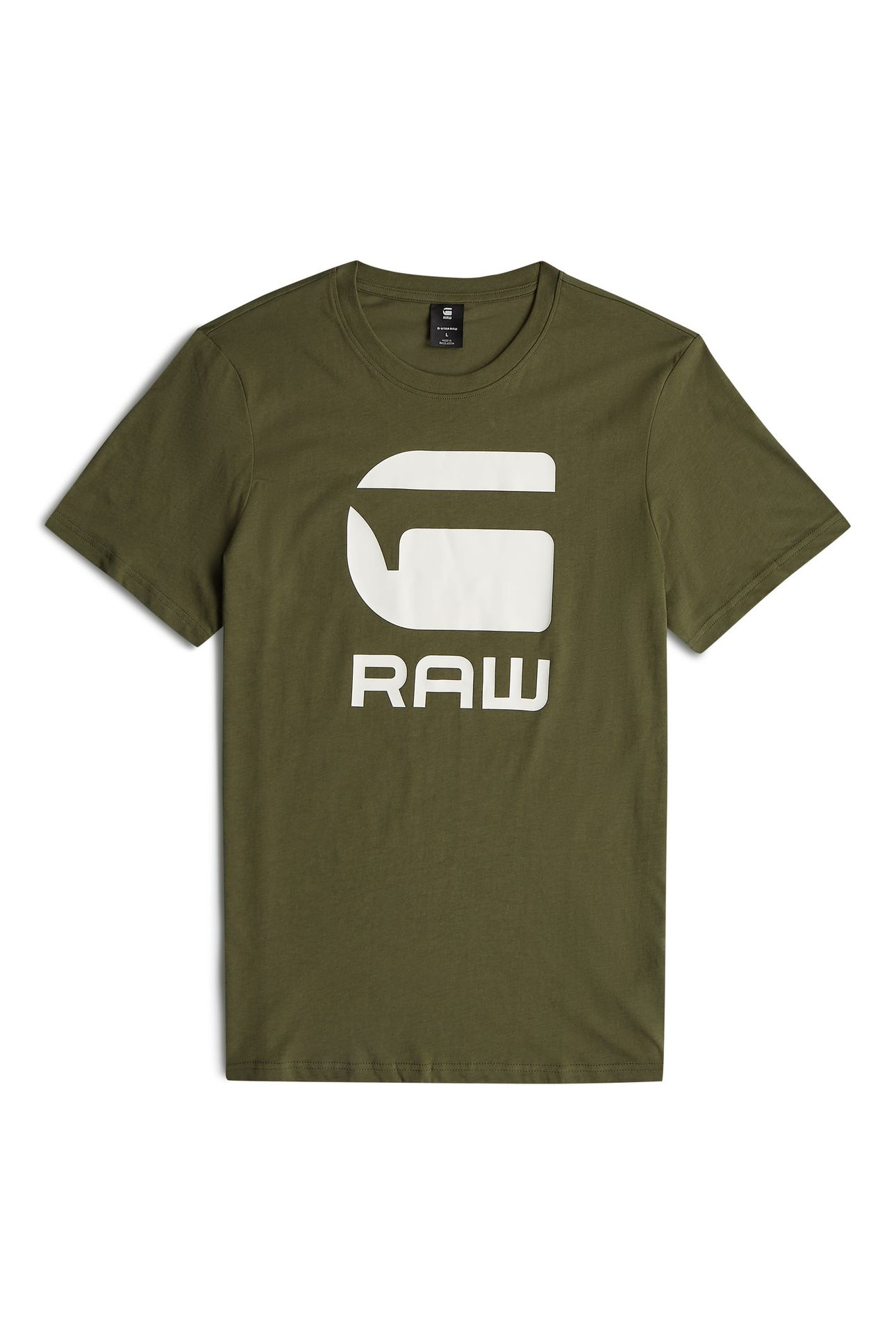 LOGO SLIM T-SHIRT SHADOW OLIVE 3