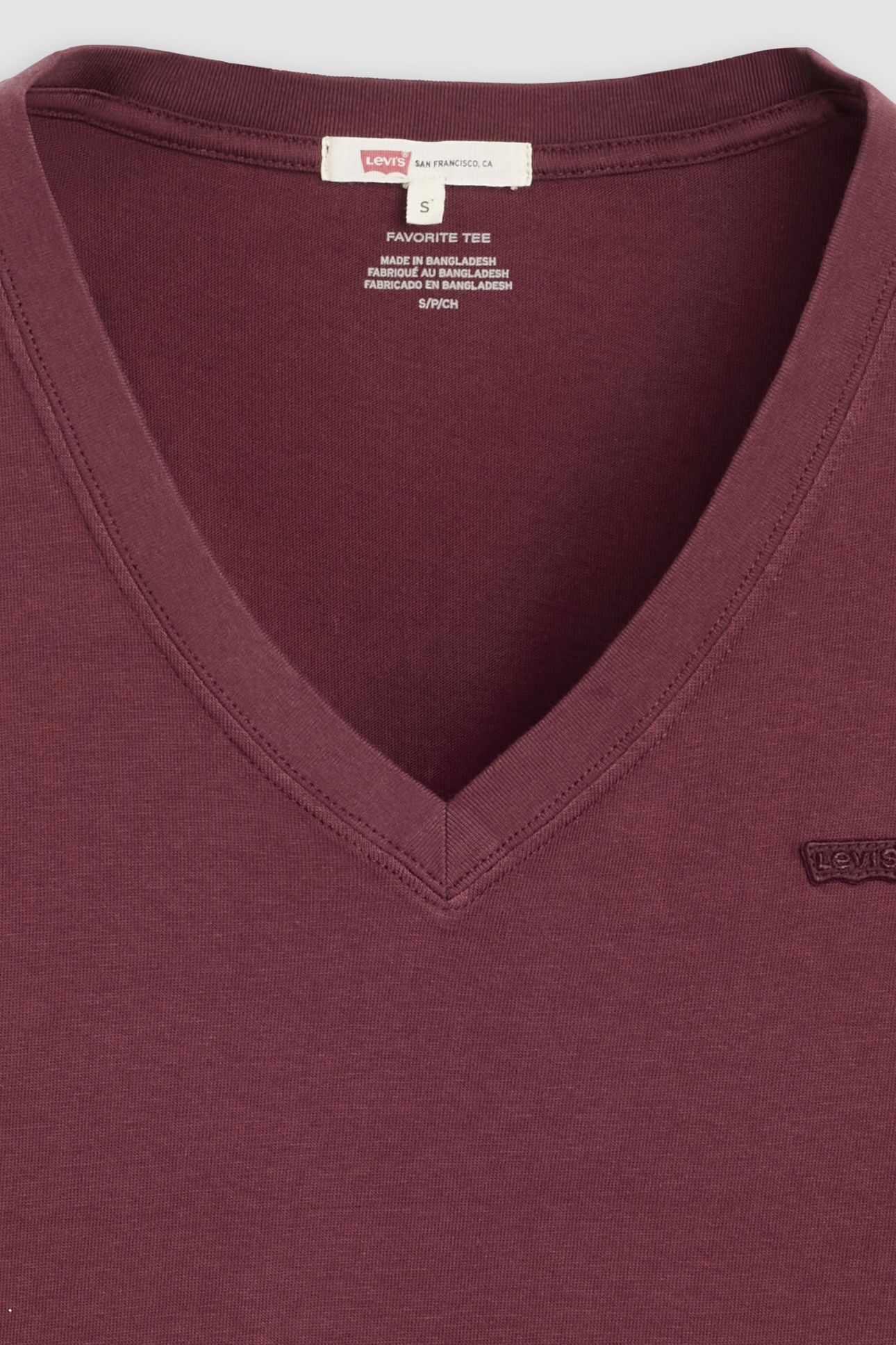 FAVORITE COTTON V-NECK TEE 2