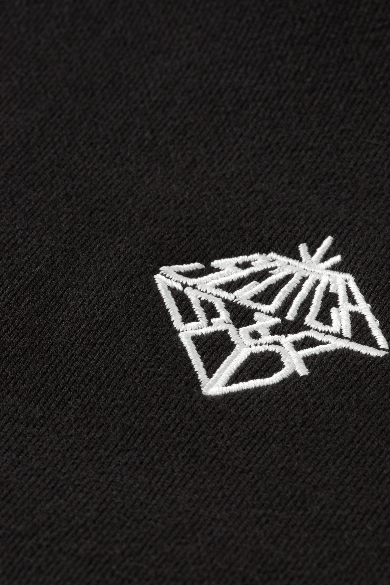 EMBROIDERED LOGO SWEATSHIRT BLACK 7