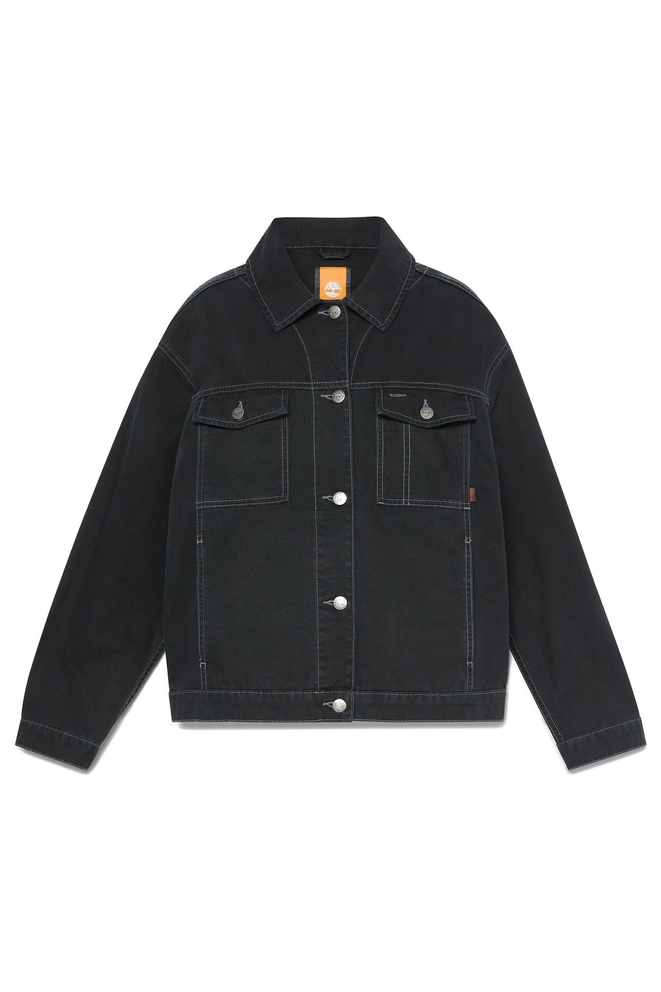 CANVAS TRUCKER JACKET BLACK 4