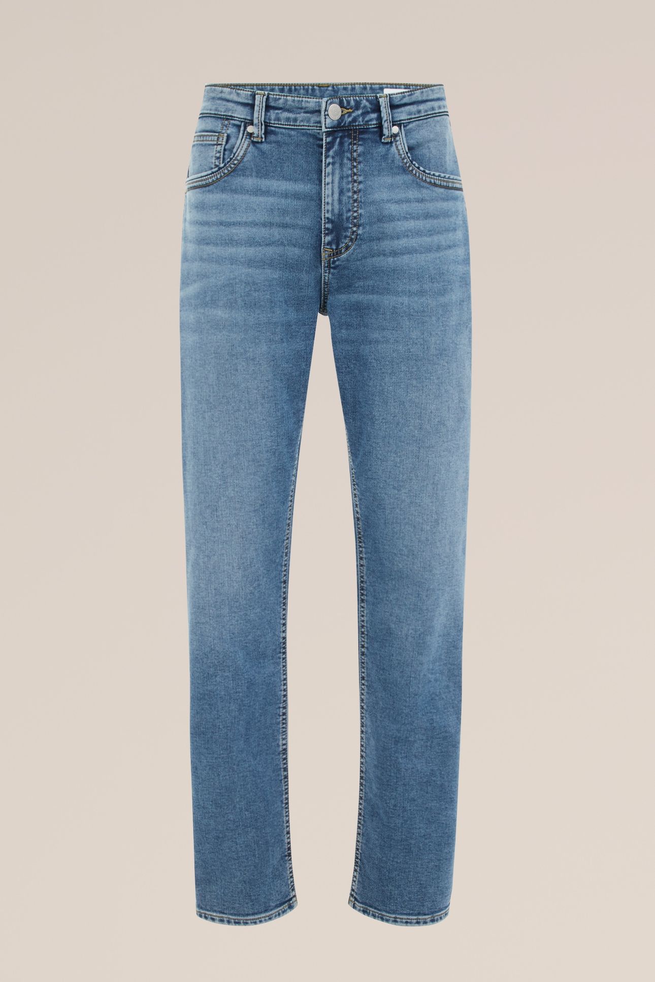 5-POCKET MID WAIST BLUE 4