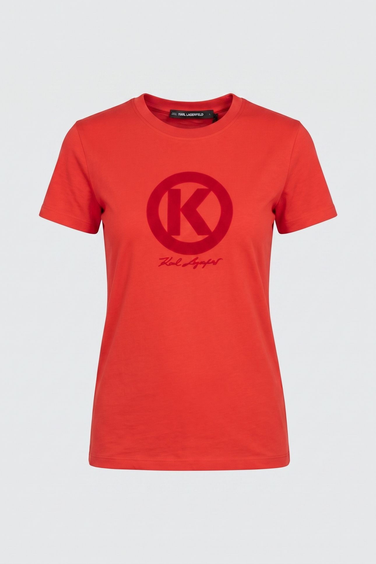 FLOCK K T-SHIRT RACING RED 3
