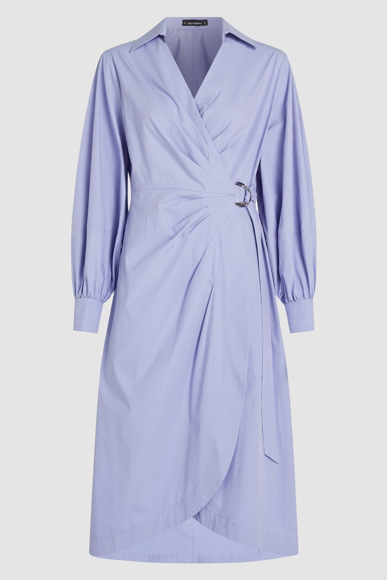 WRAP SHIRT DRESS SWEET LAVENDER 3