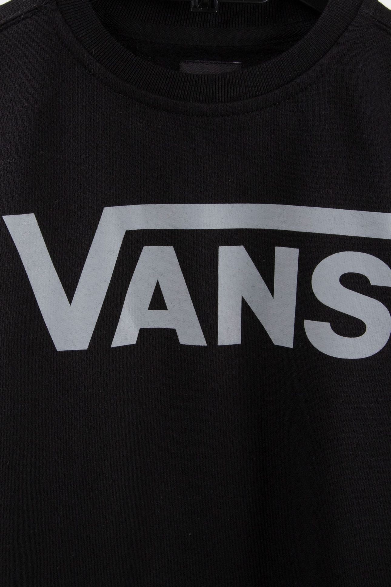 BOYS CLASSIC VANS CREW-B BLACK 2 4