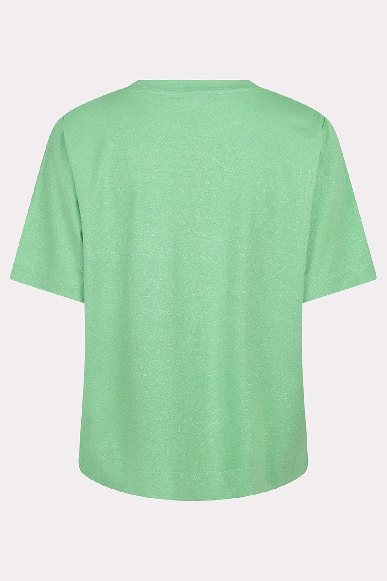 T-SHIRT S/SLVE WIDE FIT LUREX GREEN 6