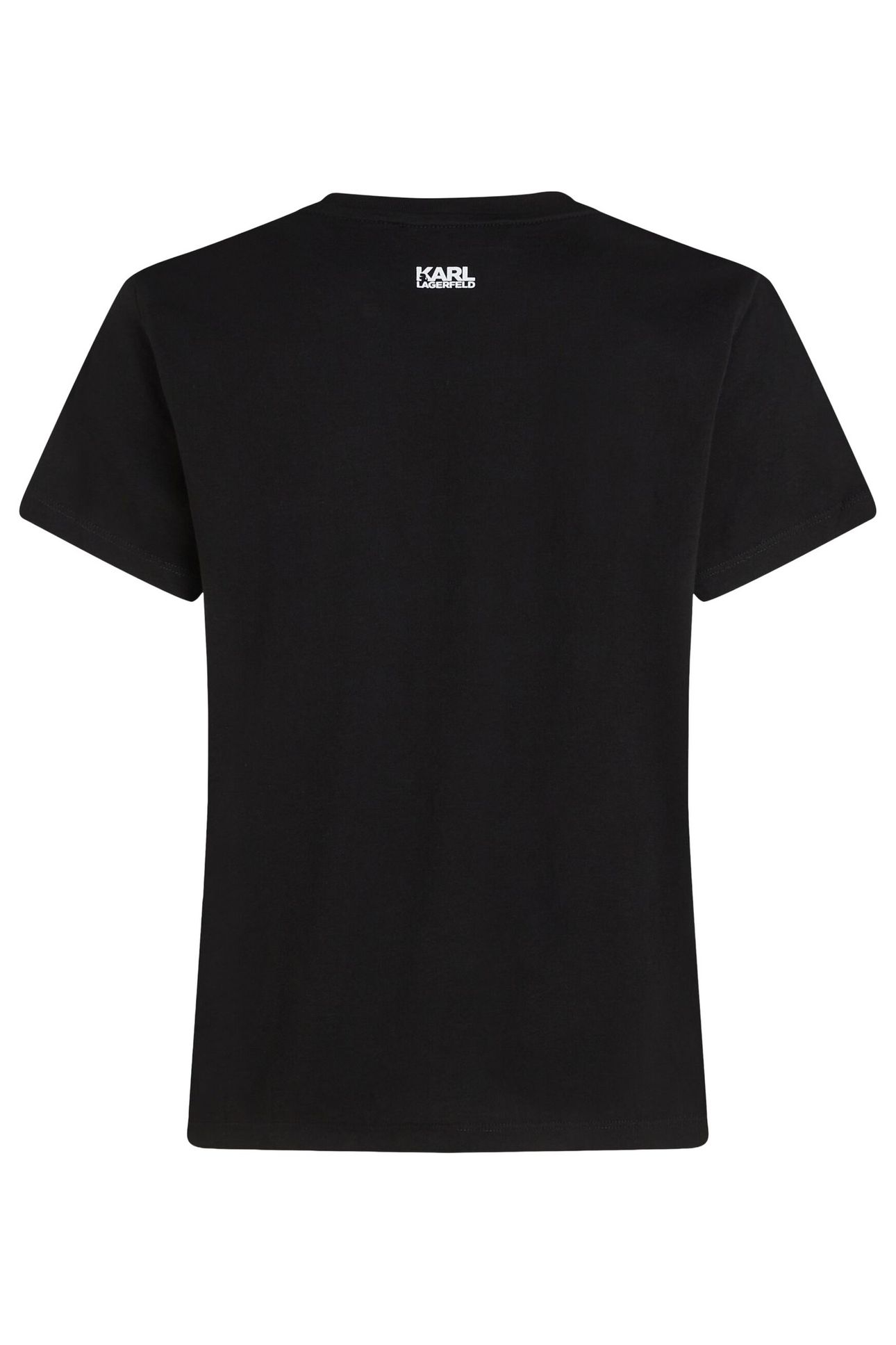 PARIS FONTS PRINT T-SHIRT BLACK 2