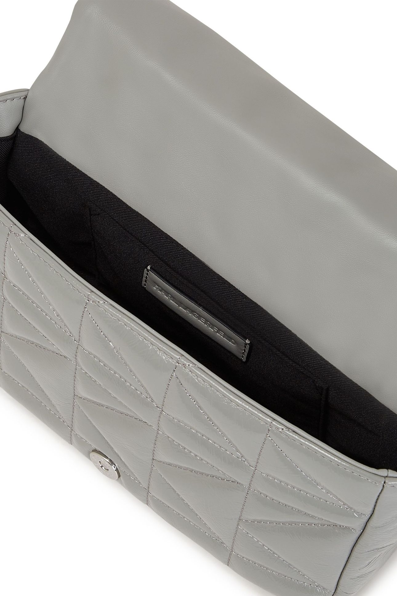 K/KUILT MEDIUM EXT SHOULDER BAG WRINKLE CLOUD GREY 3
