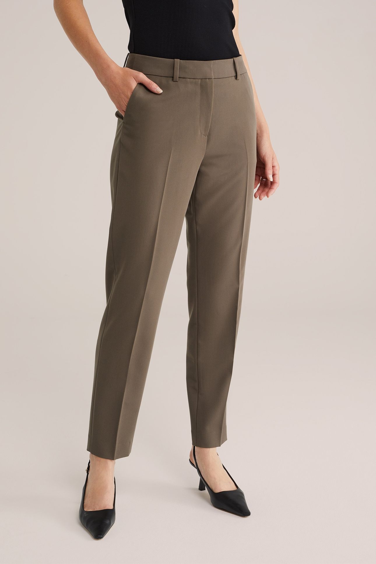 TROUSER TAUPE 1