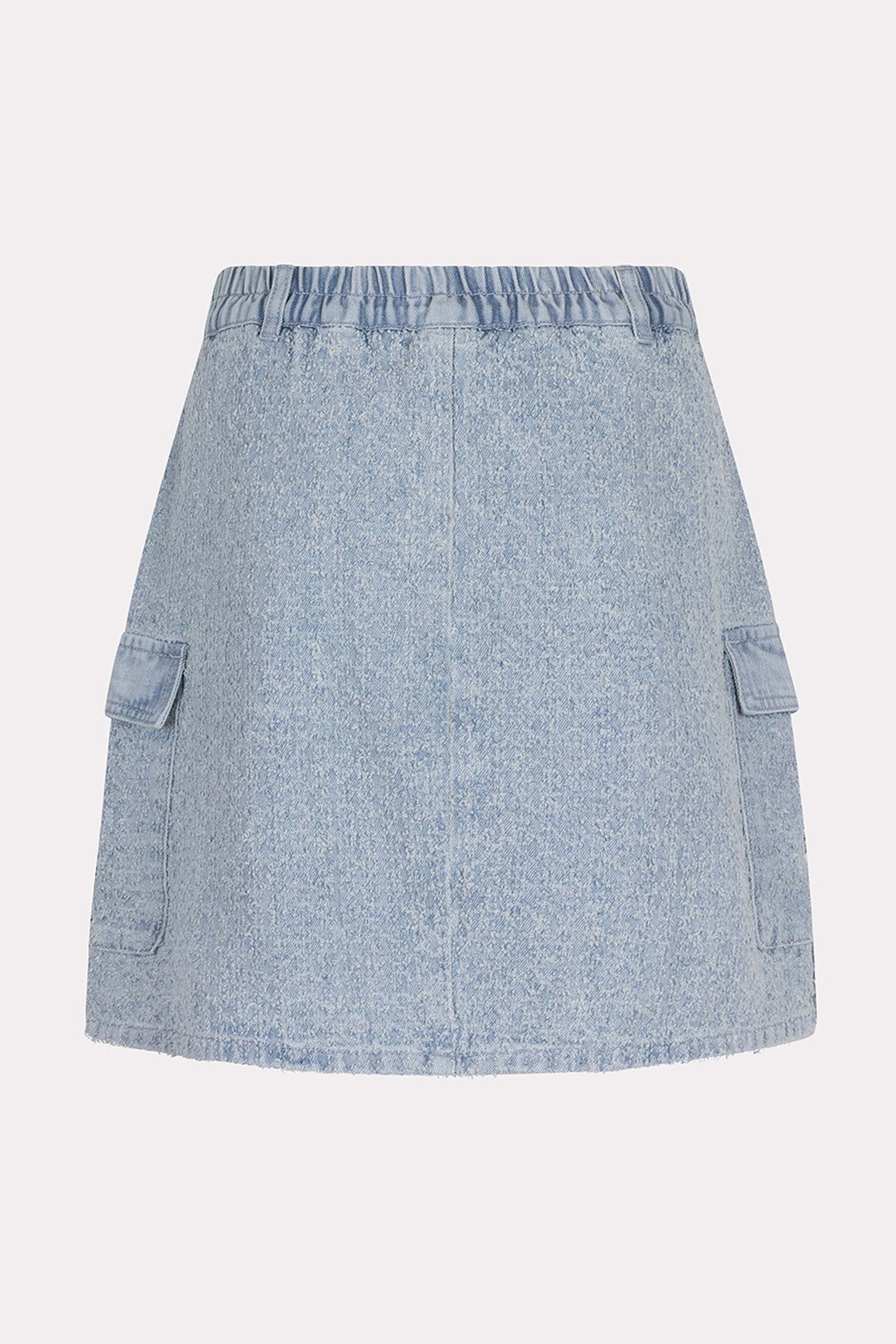 SKIRT JEANS DAMAGED LIGHT BLUE 6