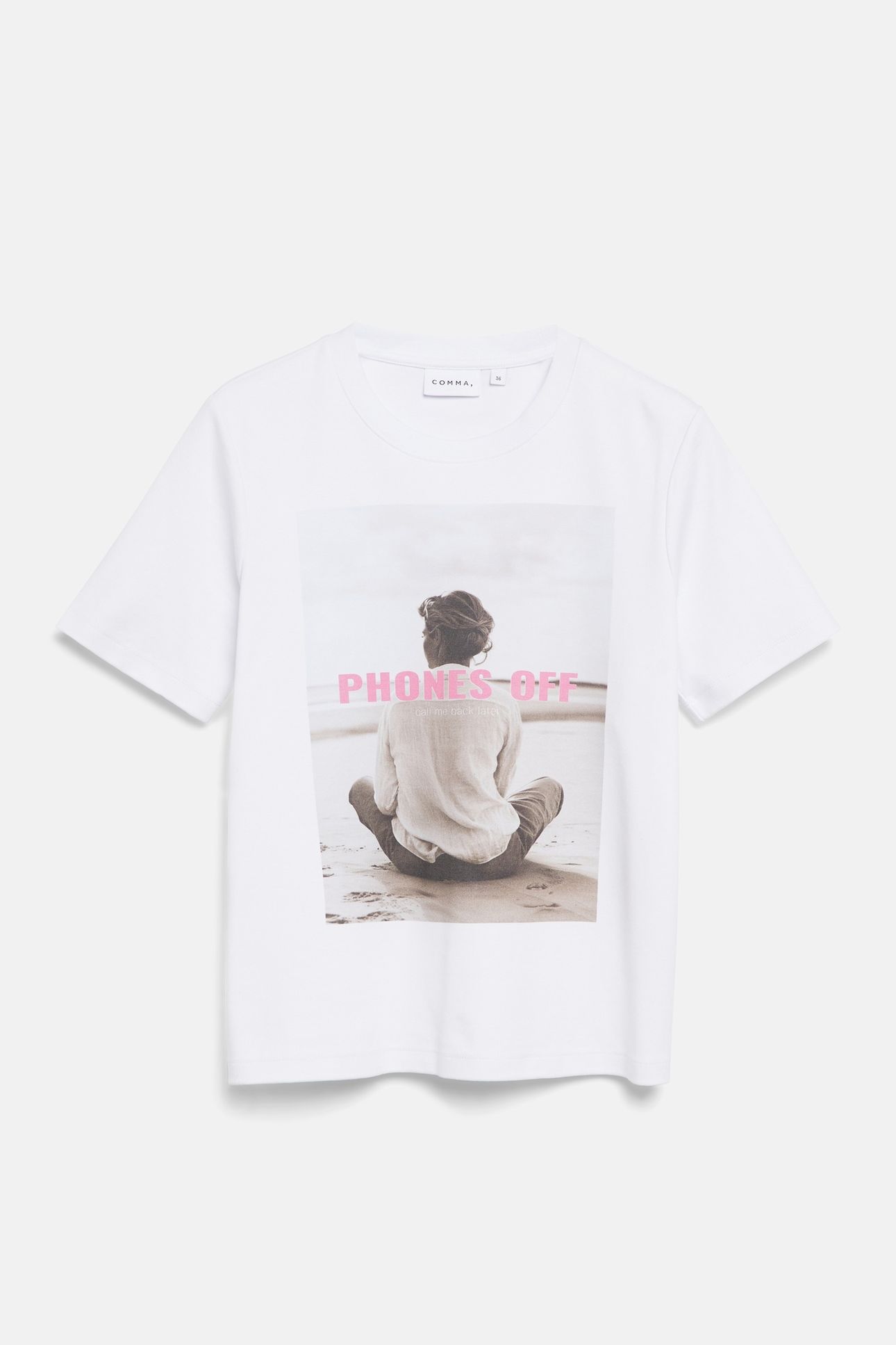 COMMA T-SHIRTS WHITE 5