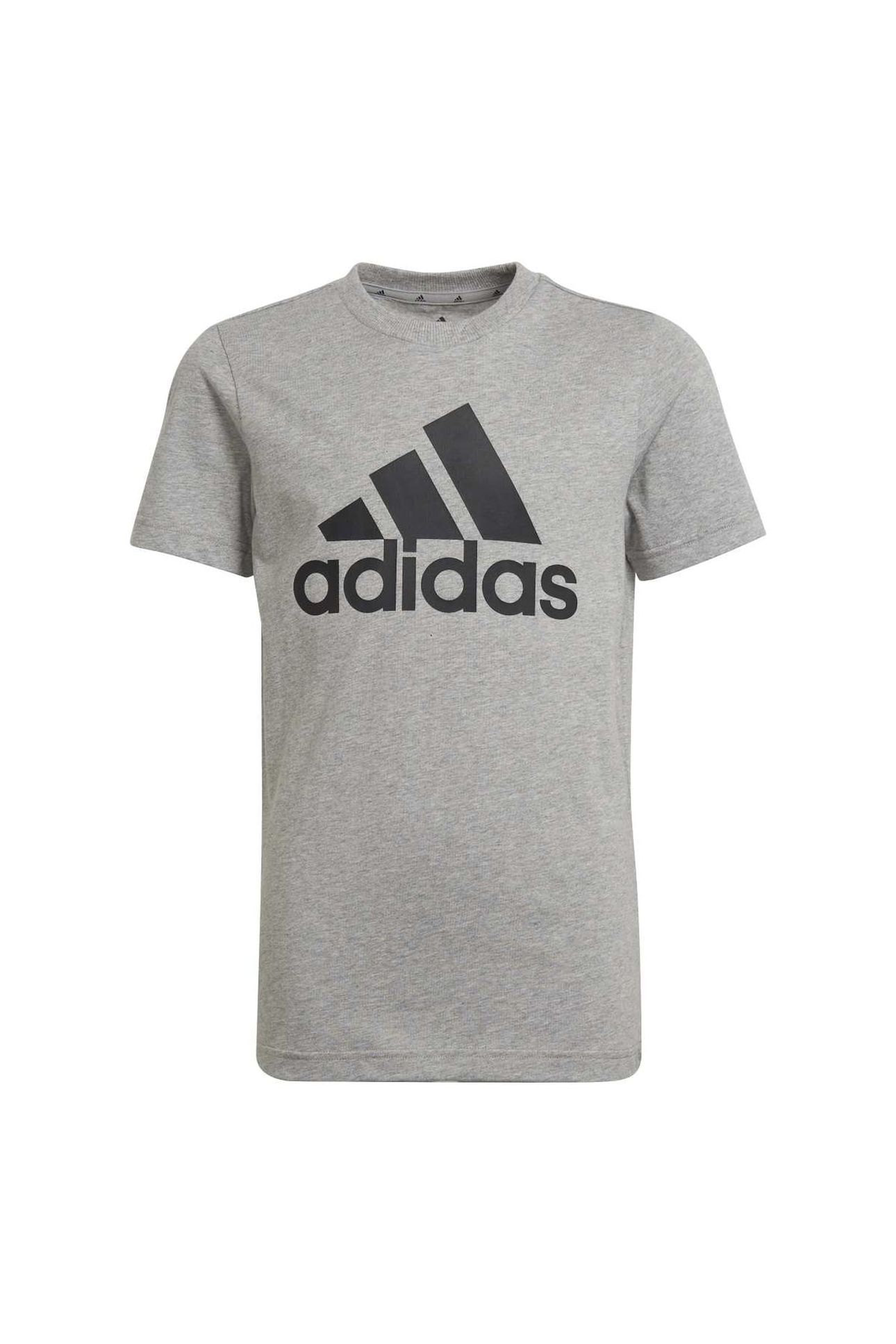 SPORTSWEAR ADIDAS BOYS ESSENTIALS T-SHIRT MEDIUM GREY HEATHE 1