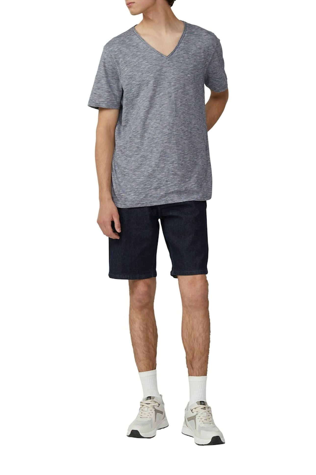 S.OLIVER-QS JEANS SHORTS BLUE DENIM 2