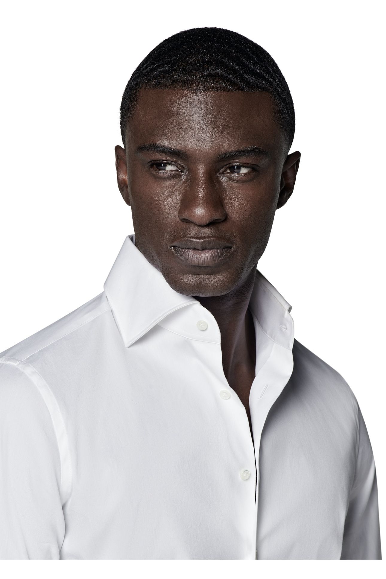 LUXURY STRETCH FORMAL SHIRTS WHITE 10