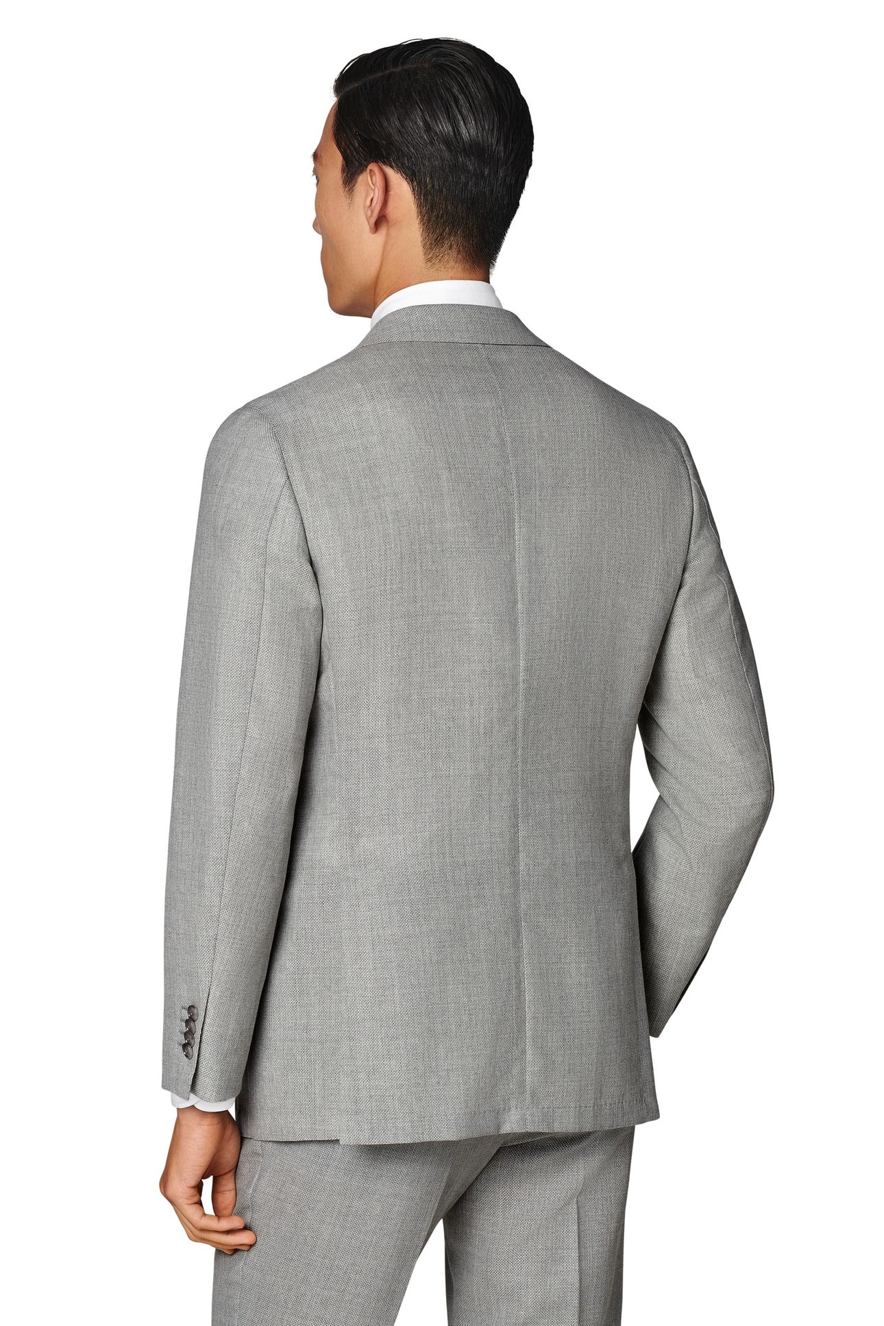 SUIT HAVANA L. GREY PURE WOOL NESTED SUITS 9