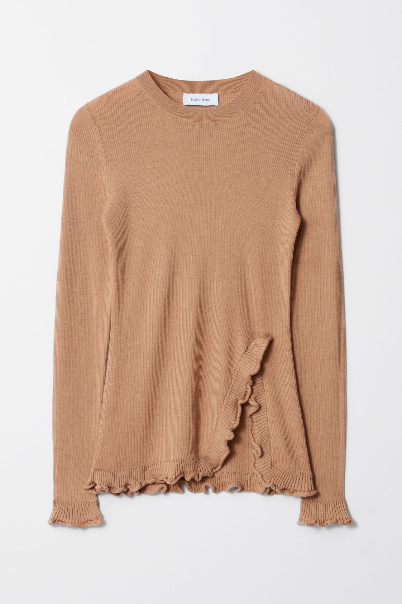 LANG KNIT TOP YELLOW 3