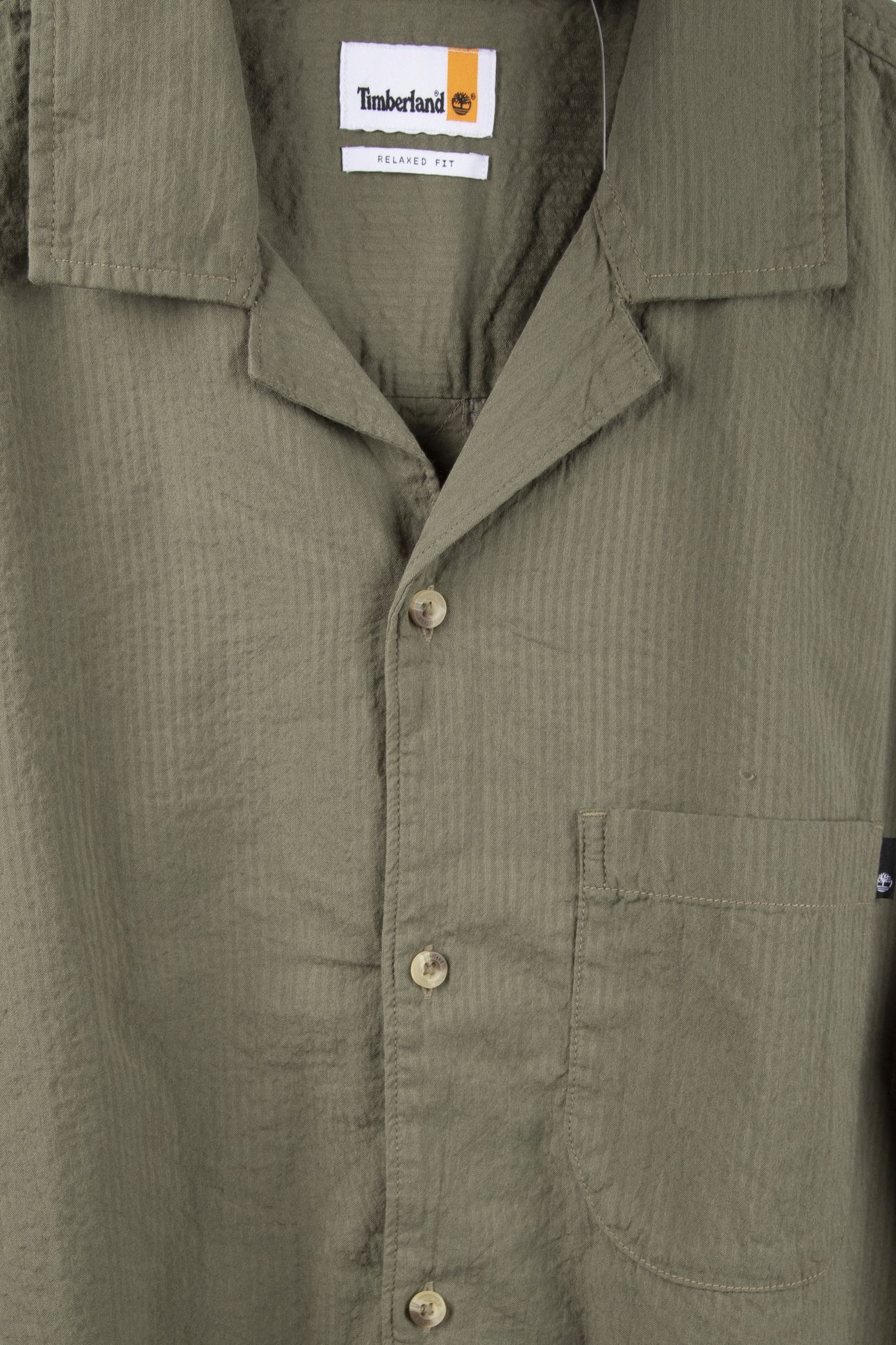 SS SEERSUCKER RESORT SHIRT MEDIUM GREEN 5