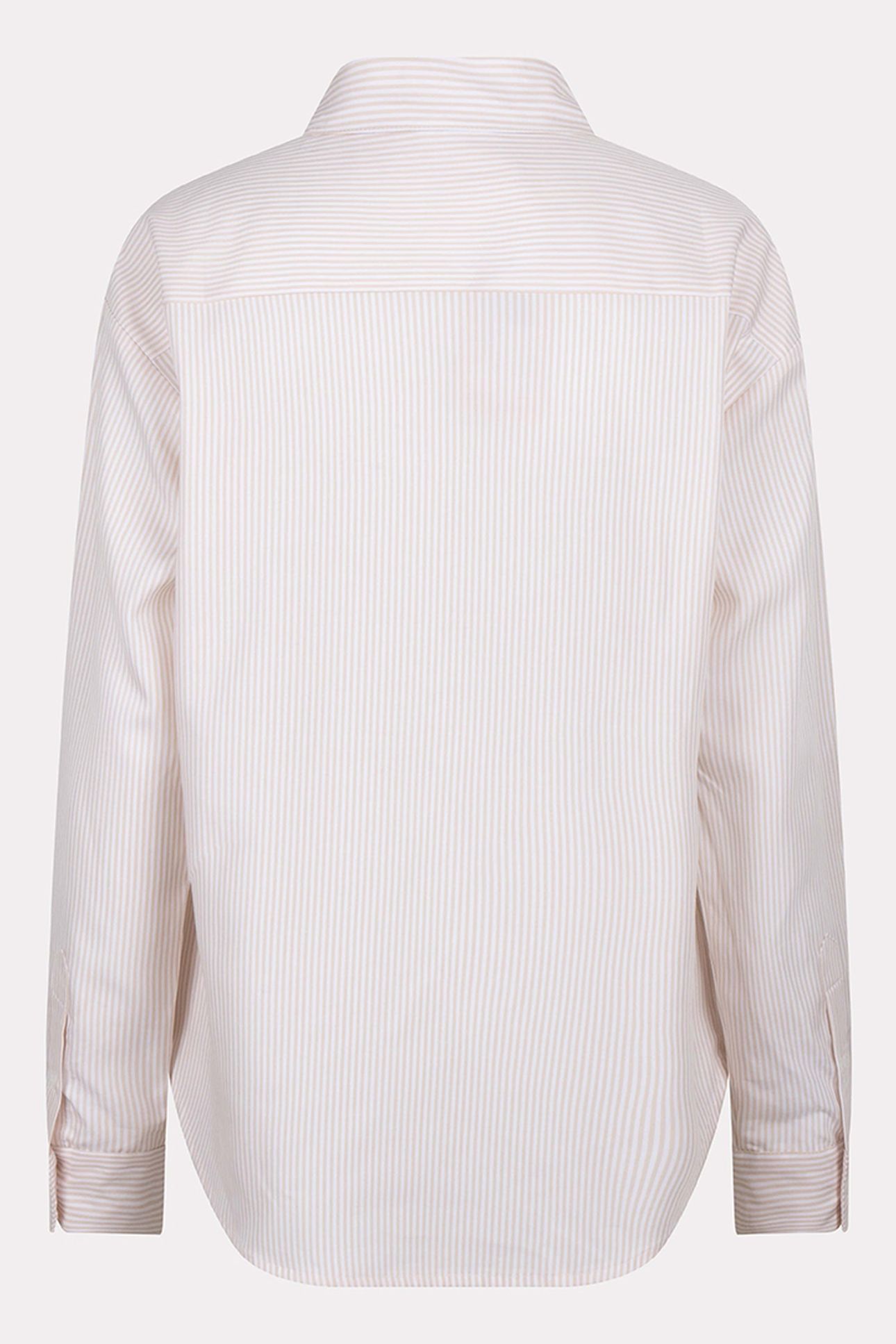 BLOUSE STRIPED RHINESTONES OFF WHITE / SAND 6