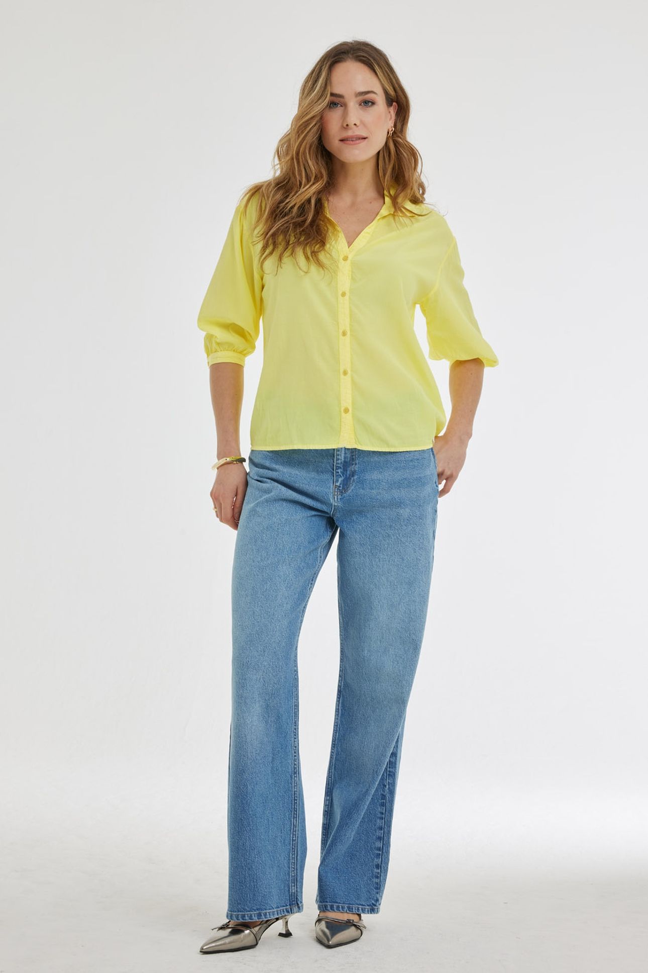BLOUSE NENA MID YELLOW 2