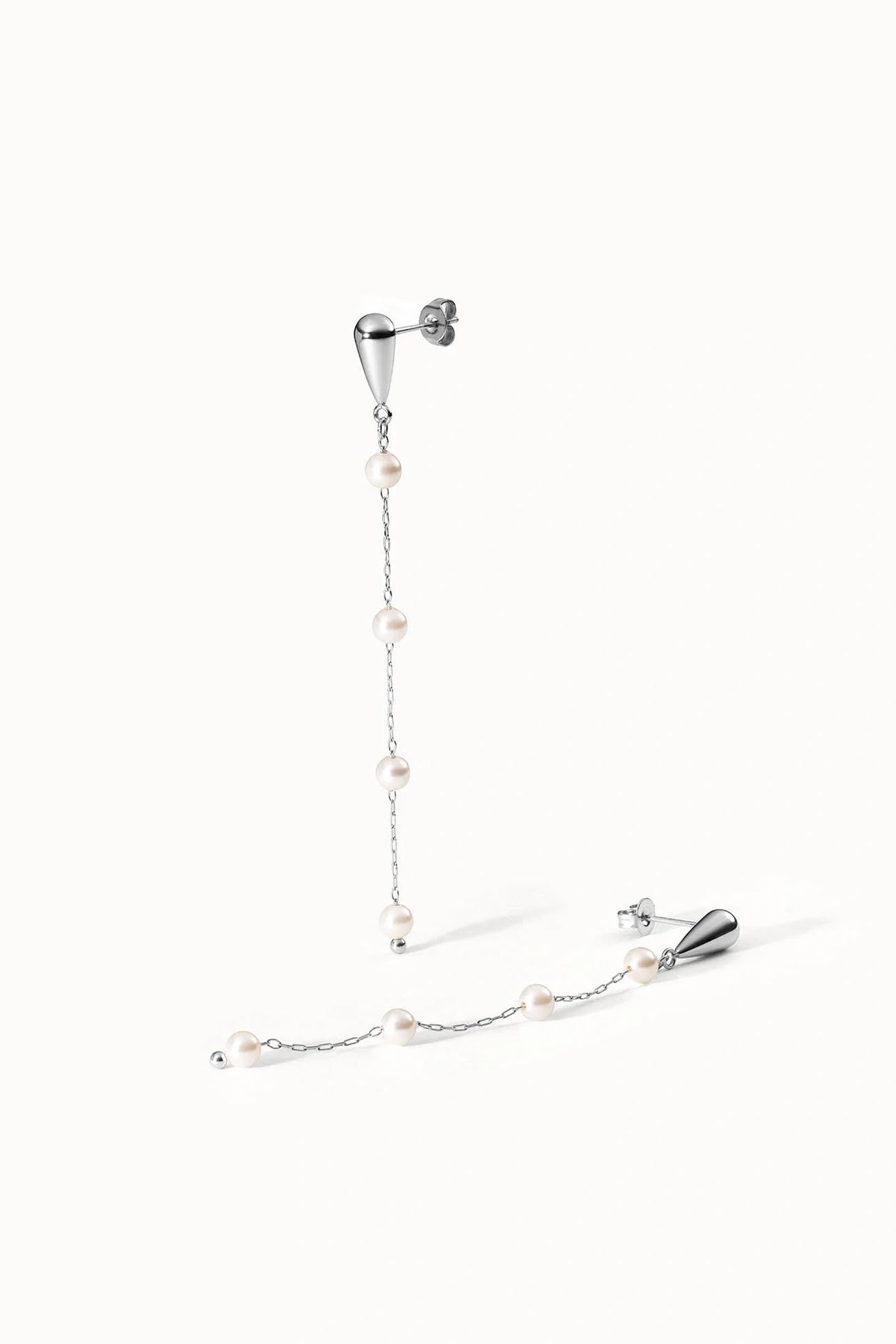 DEWDROP OHRRINGE SILVER 2