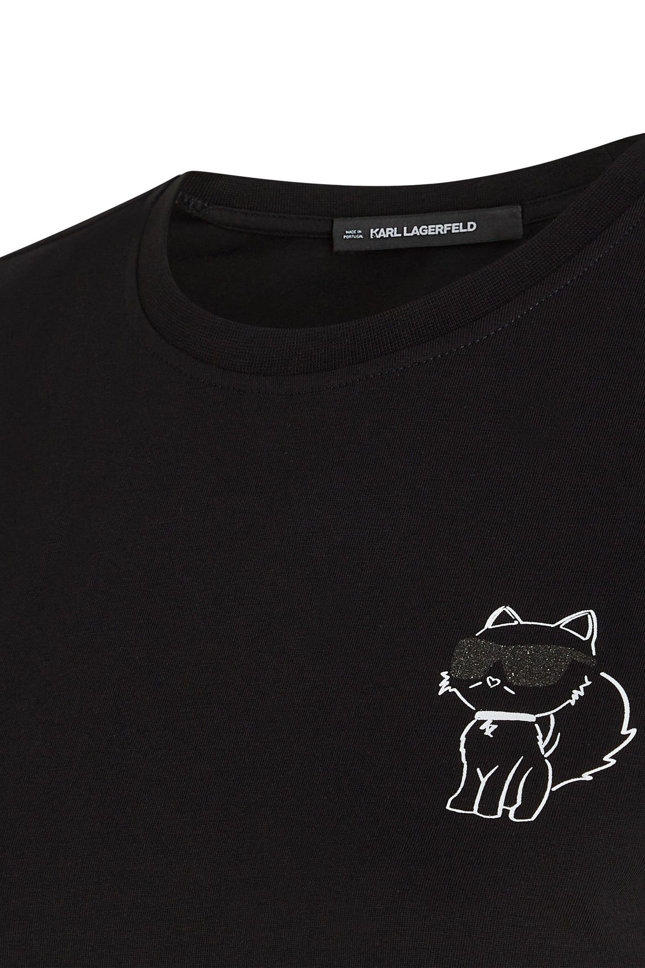 CHOUPETTE PRINT T-SHIRT BLACK 3