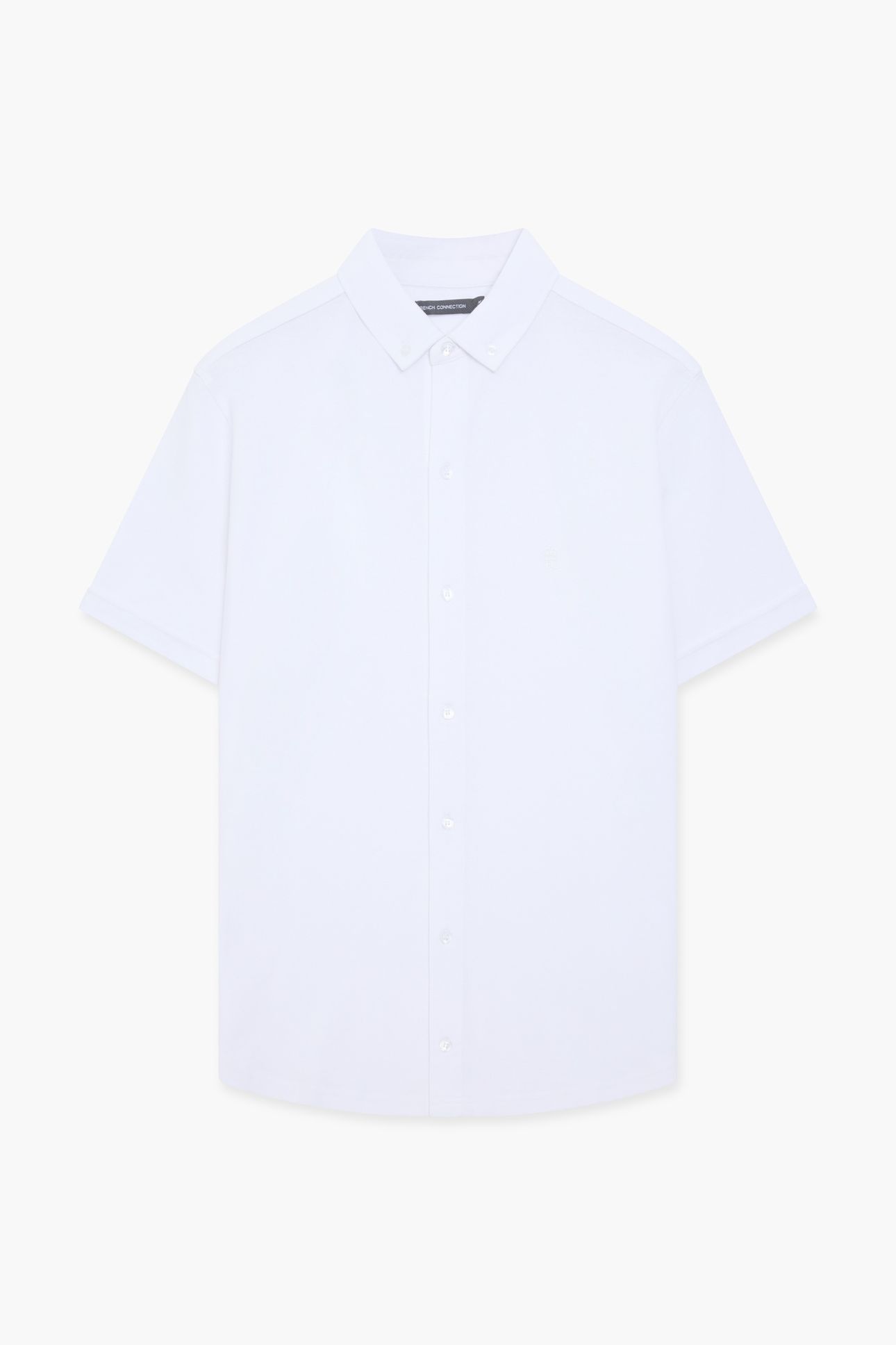 PIQUE SHIRT S/S WHITE 1