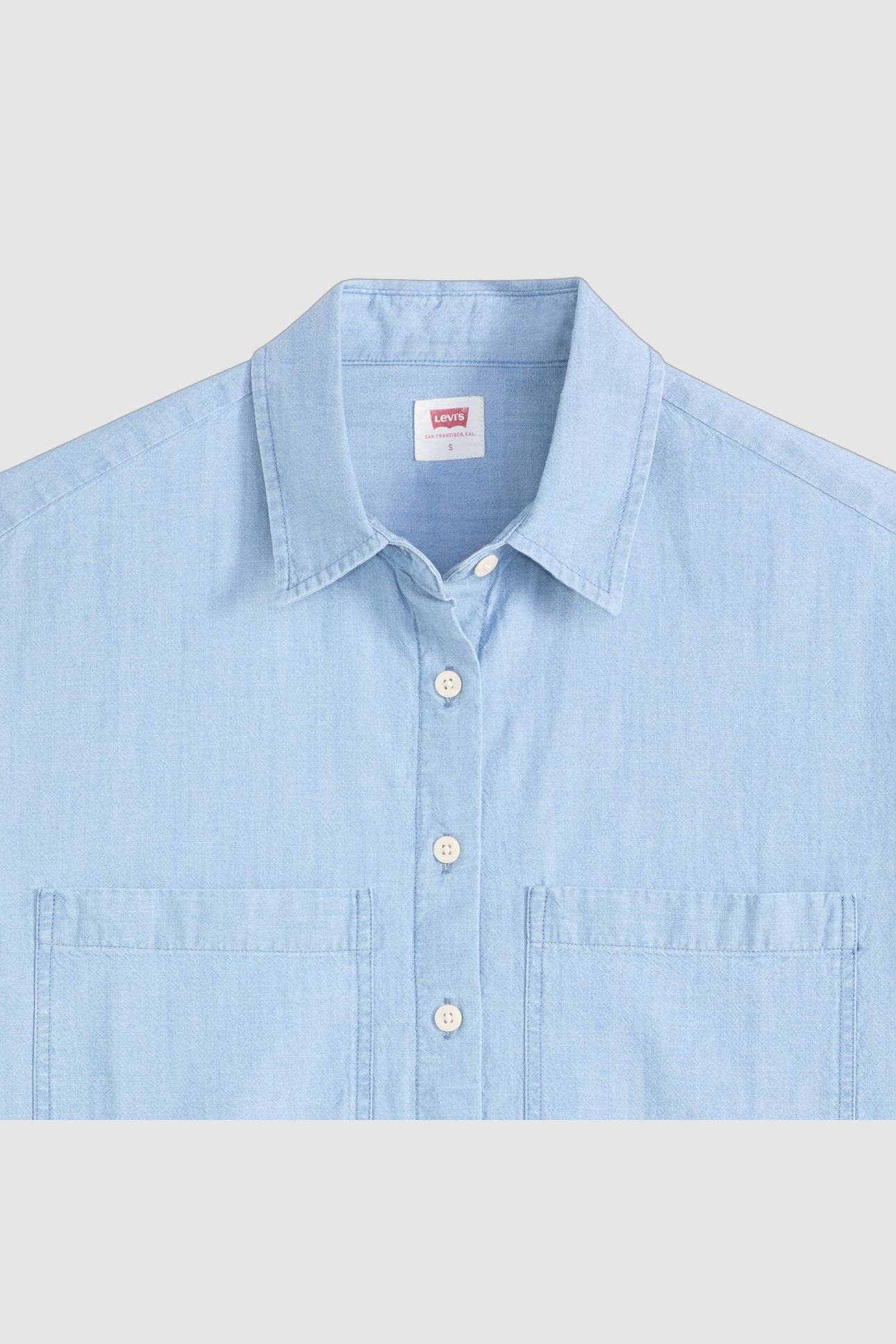 HARLIE SHORT SLEEVE CROPPED SHIRT 4